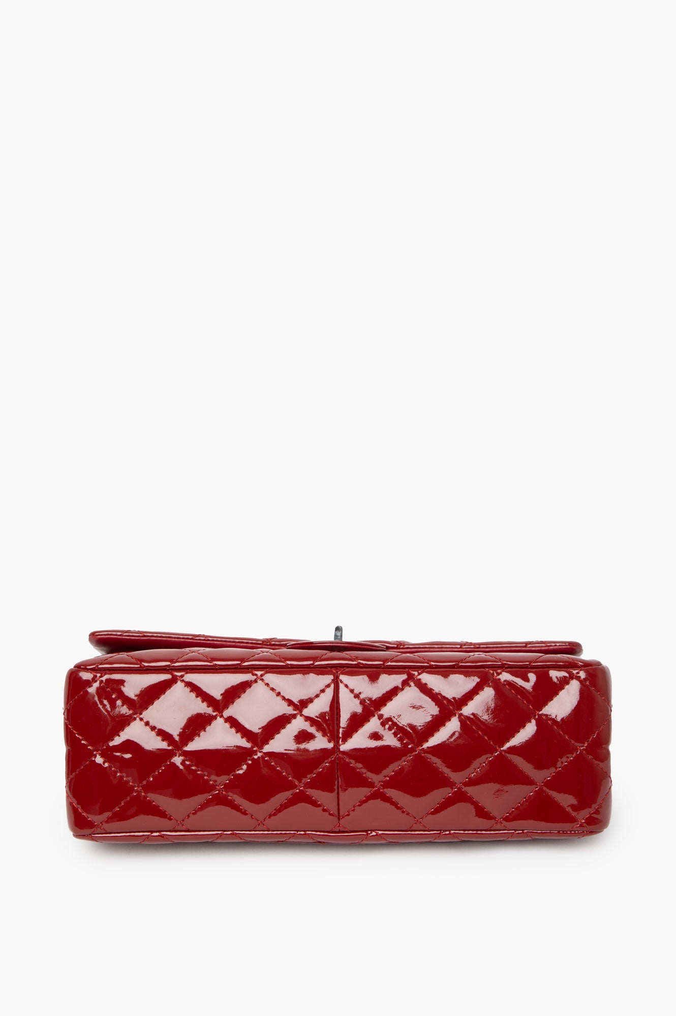 Chanel 2010 Red Patent 2.55 Reissue Double Flap 226