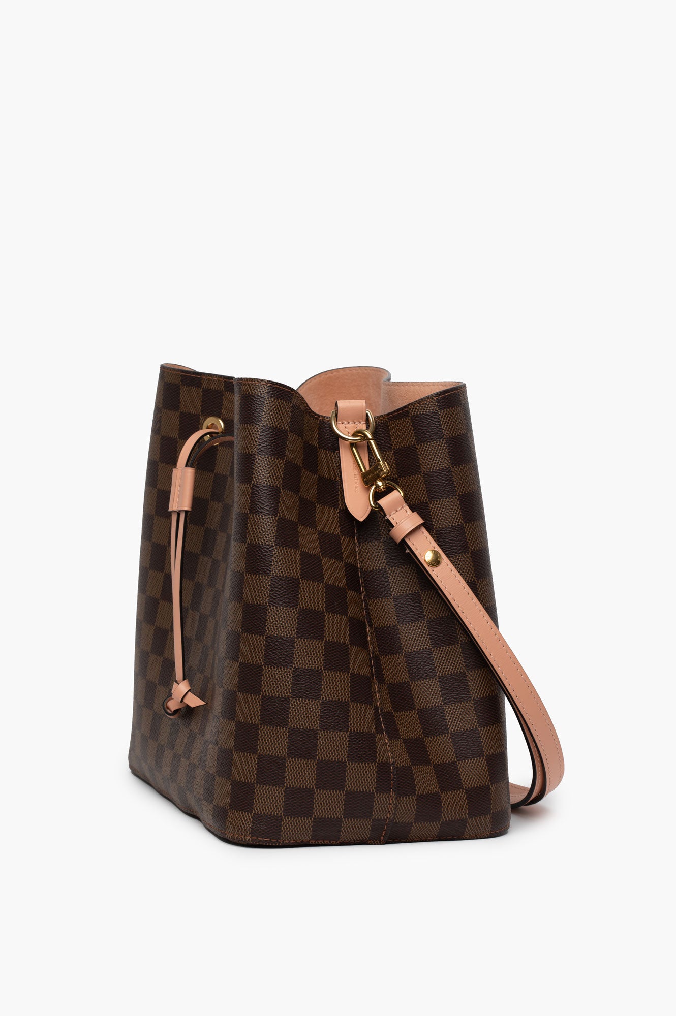 Louis Vuitton Pink Damier Ebene NéoNoé MM Bag