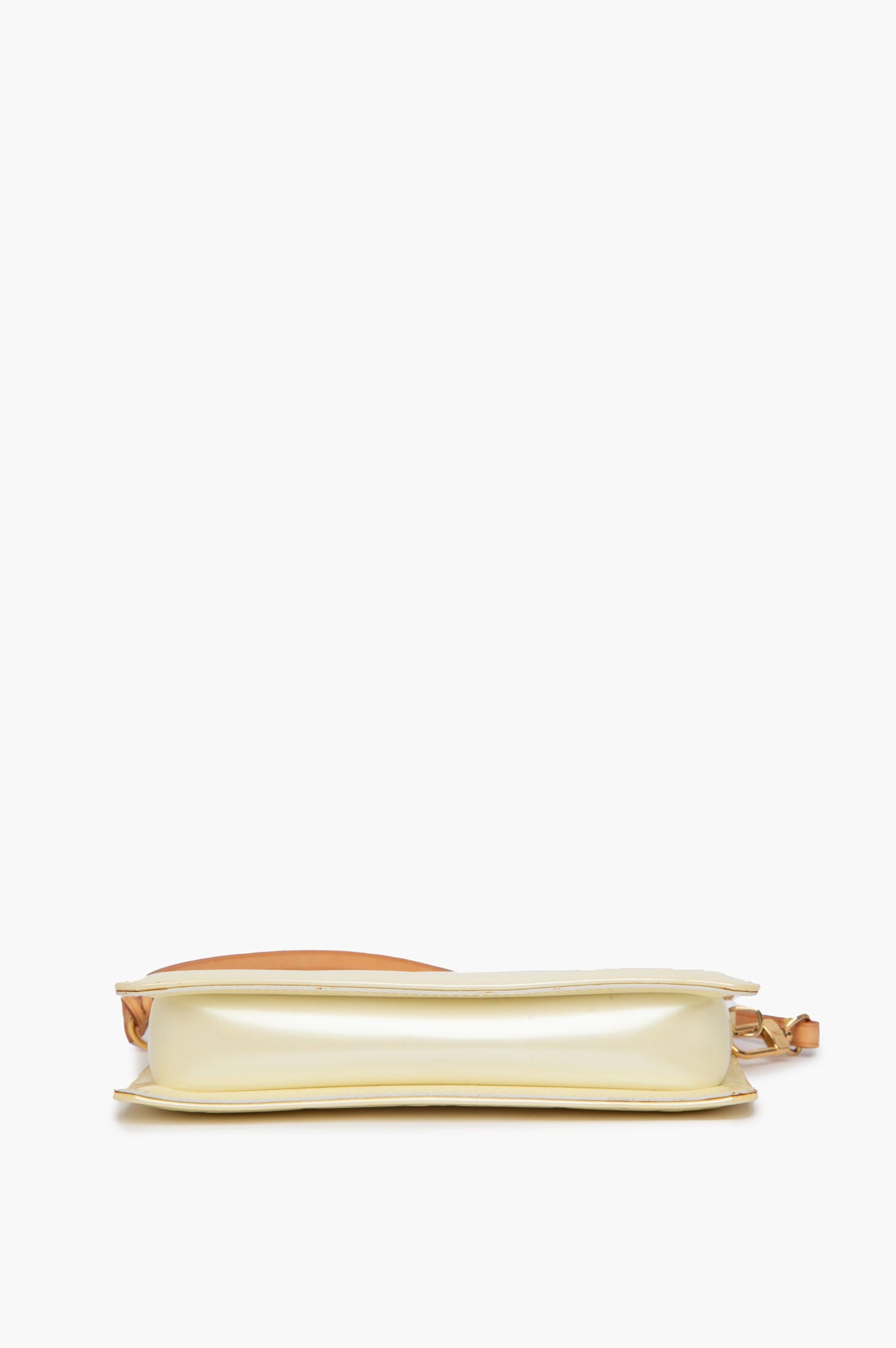 Louis Vuitton Yellow Monogram Patent Vernis Lexington Bag
