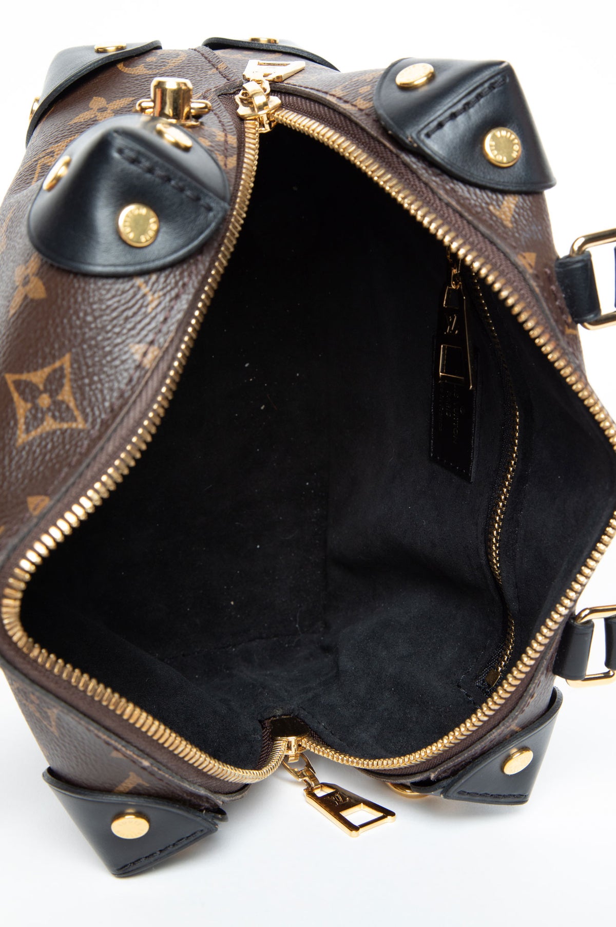 Louis Vuitton Monogram Petite Malle Souple Bag