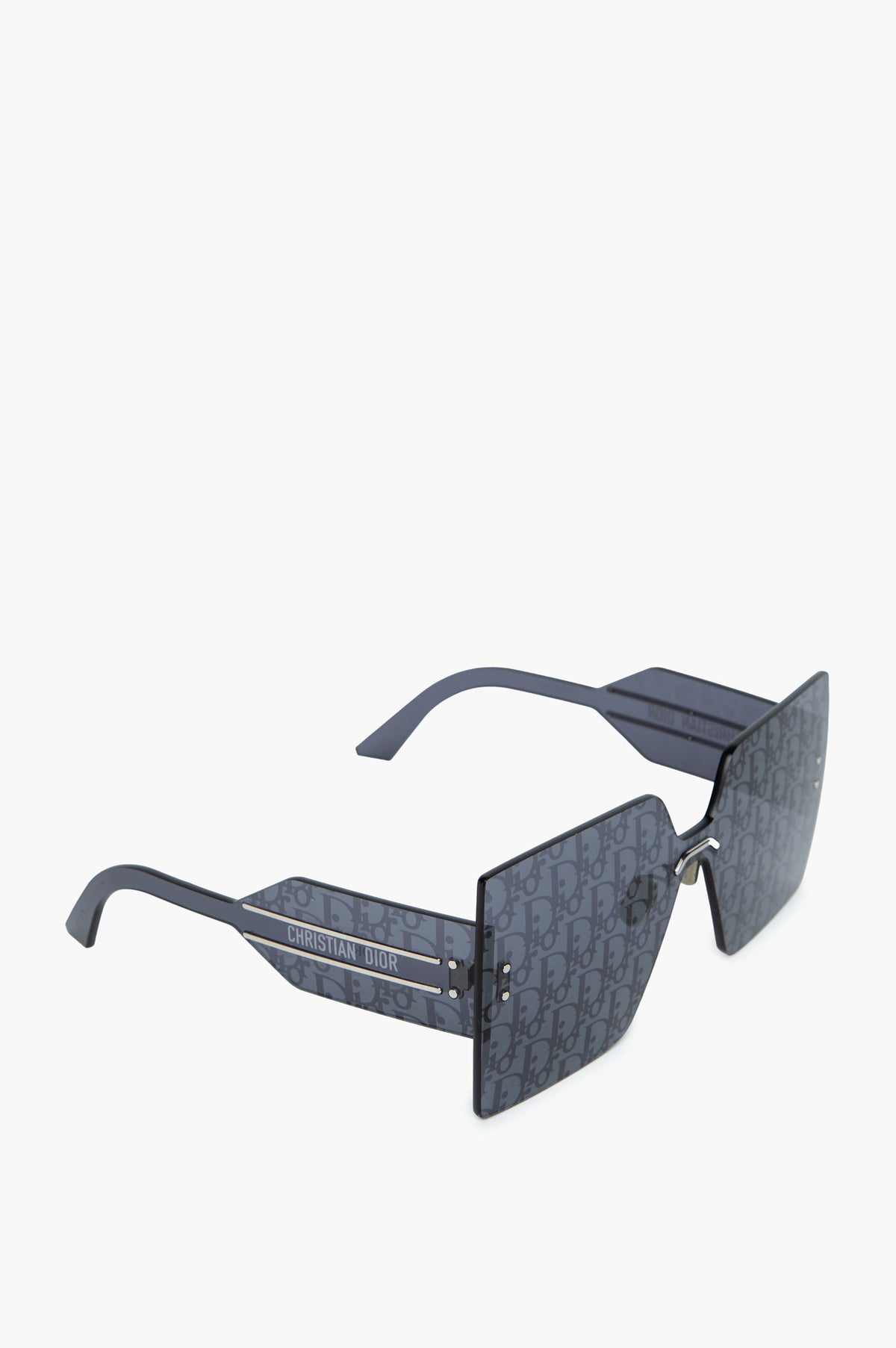 Christian Dior Mirrored Oblique DiorClub M5U Square Sunglasses