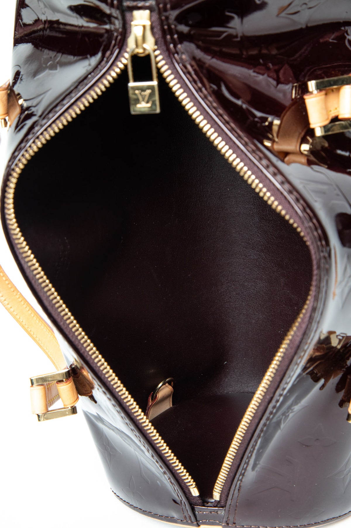Louis Vuitton Amarante Monogram Vernis Papillon Bag