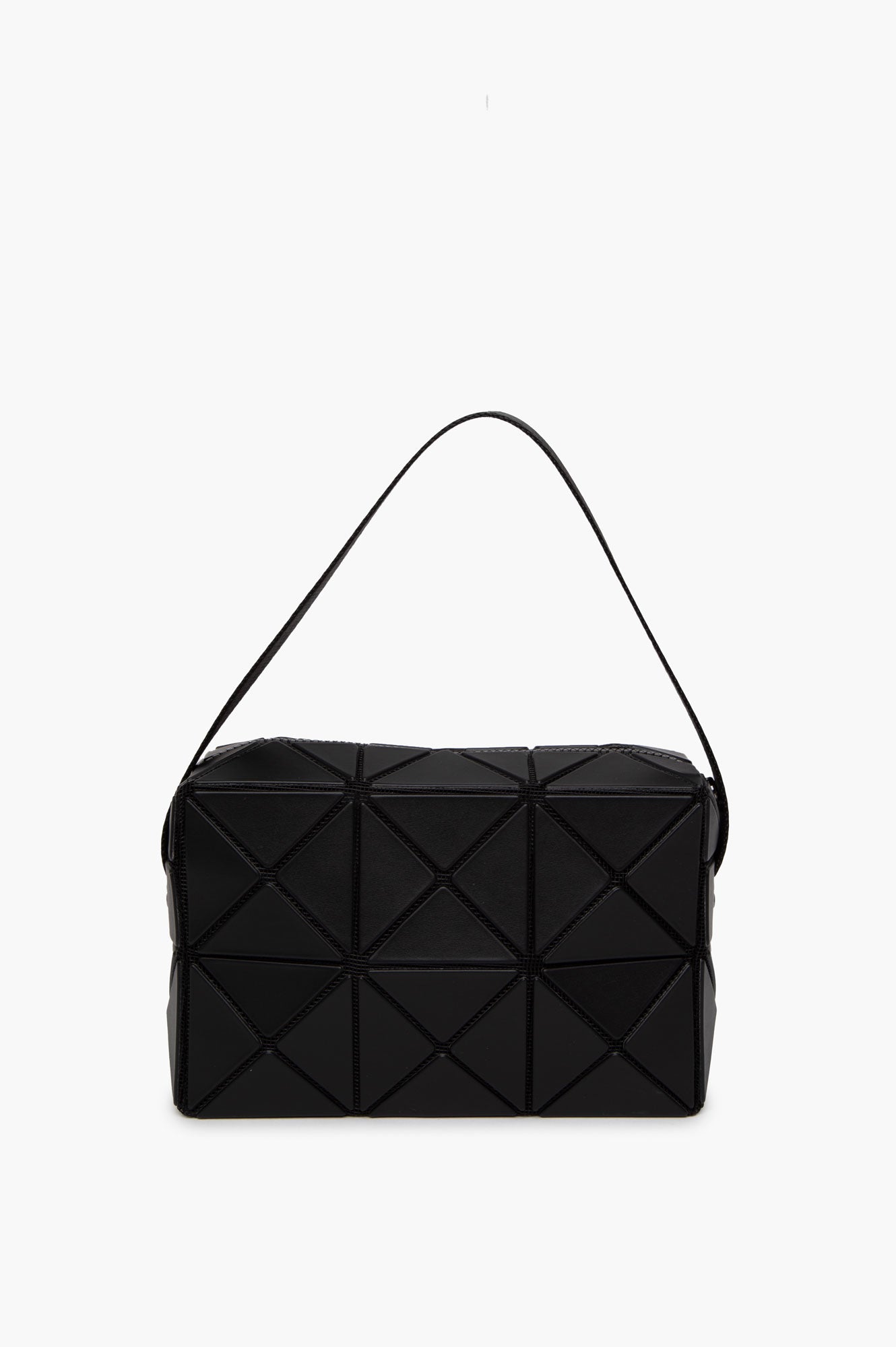 Bao Bao Issey Miyake Black Cuboid Crossbody Bag