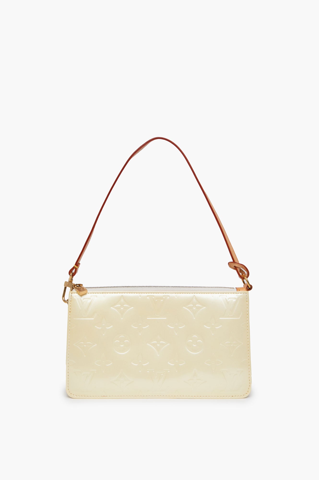 Louis Vuitton Yellow Monogram Patent Vernis Lexington Bag