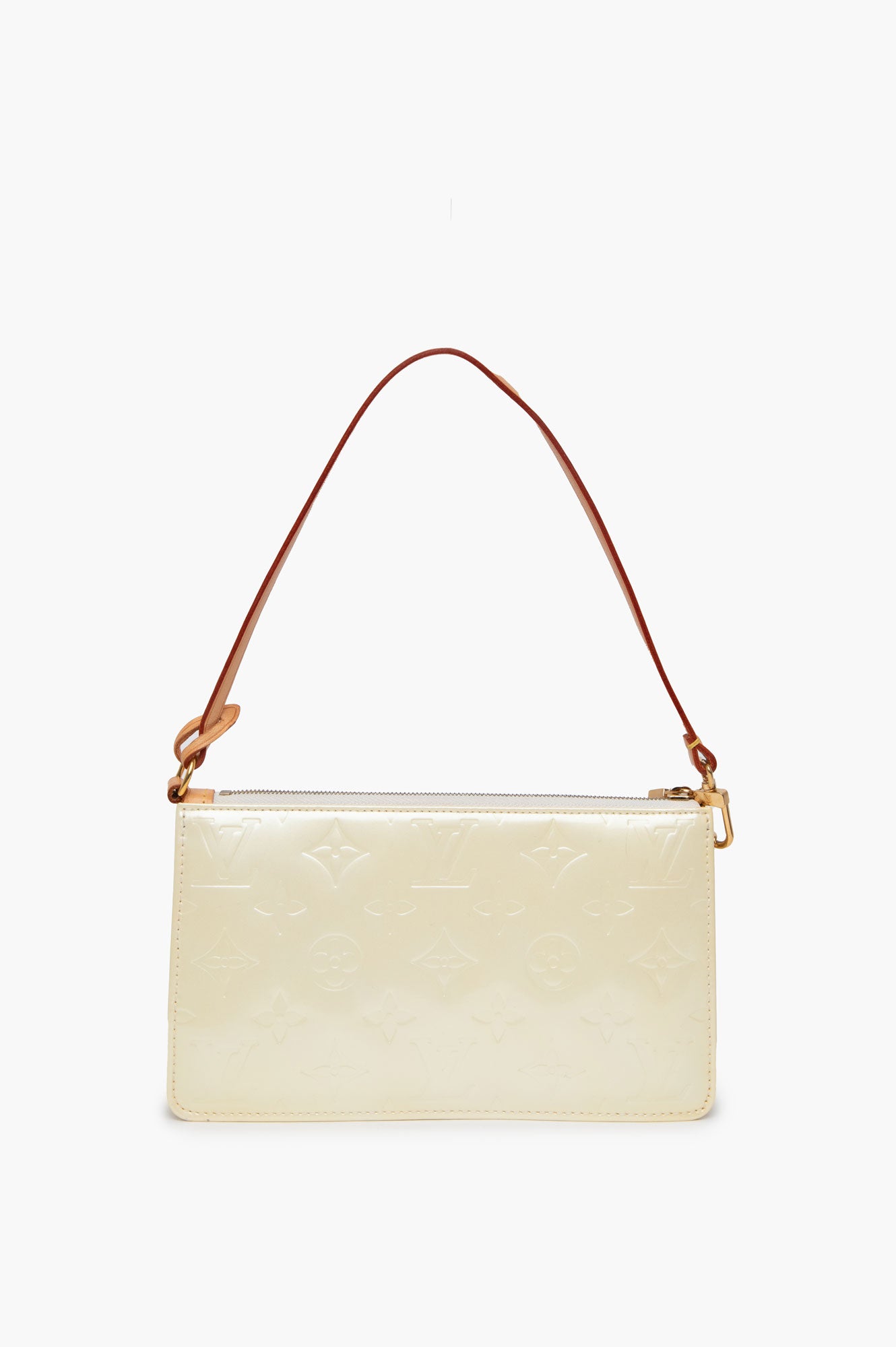 Louis Vuitton Yellow Monogram Patent Vernis Lexington Bag