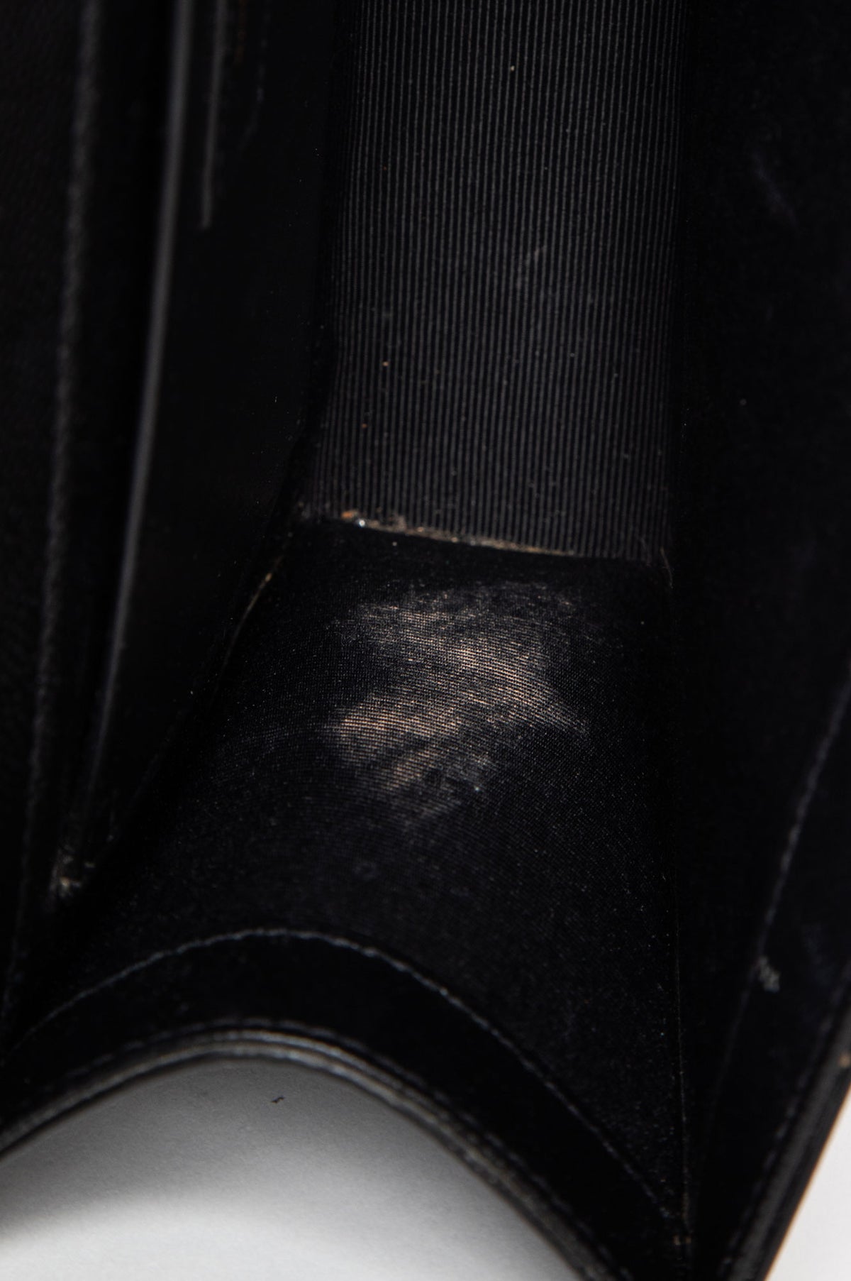 Saint Laurent Black Grain de Poudre Medium Kate Bag