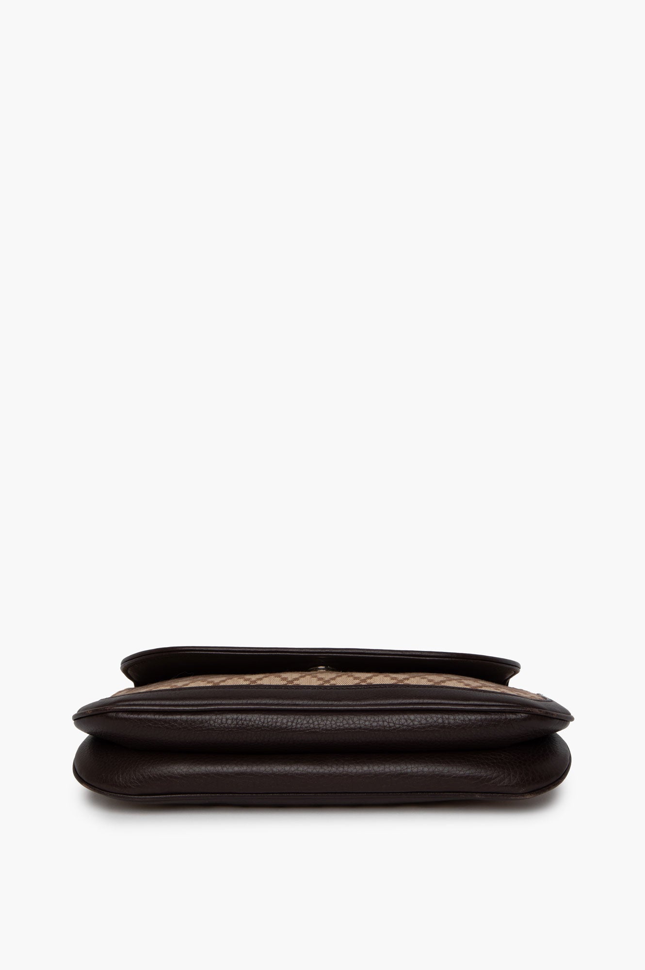 Gucci Brown Diamante Chain Bag