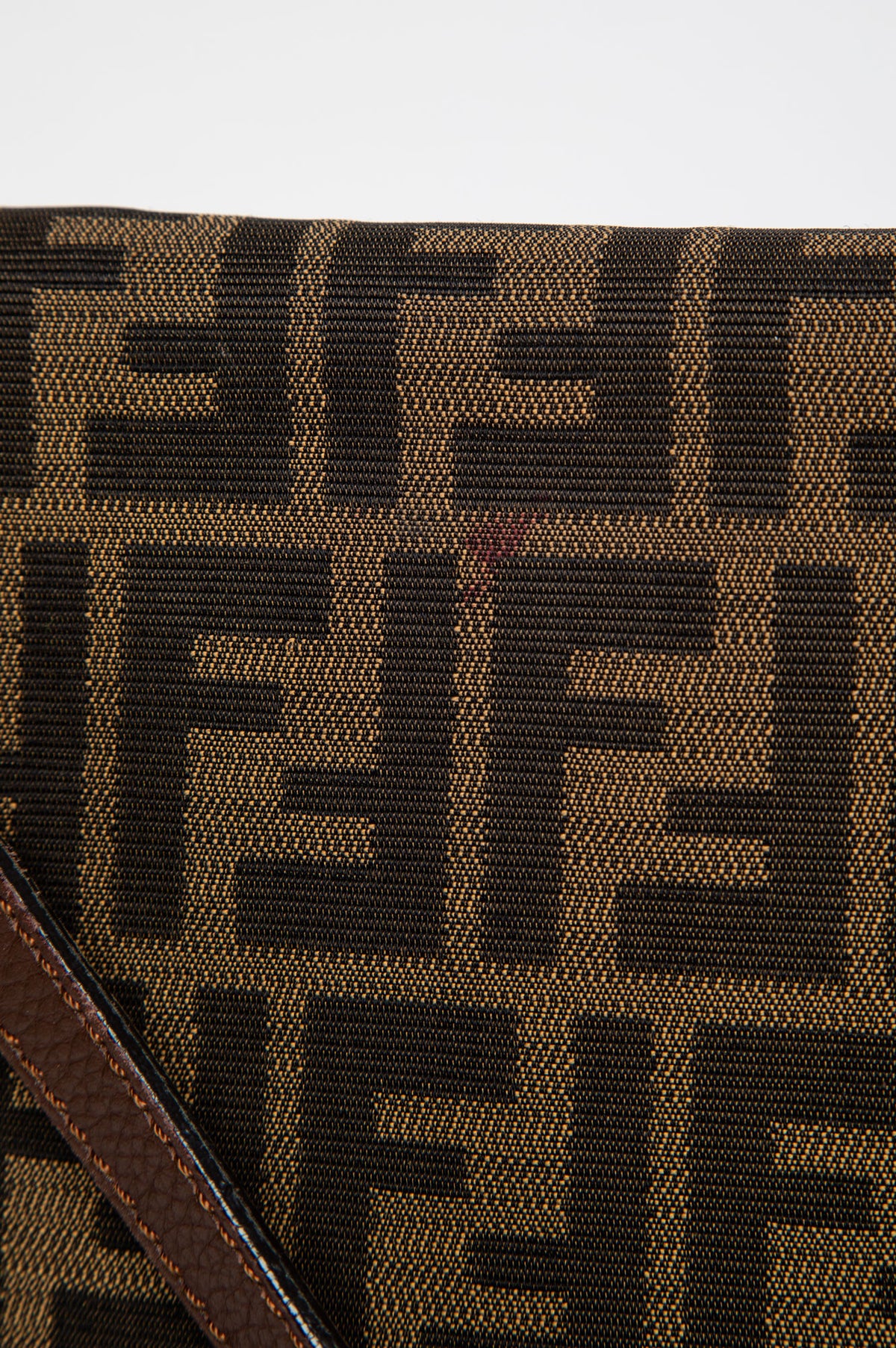 Fendi Tobacco Zucca Messanger Bag
