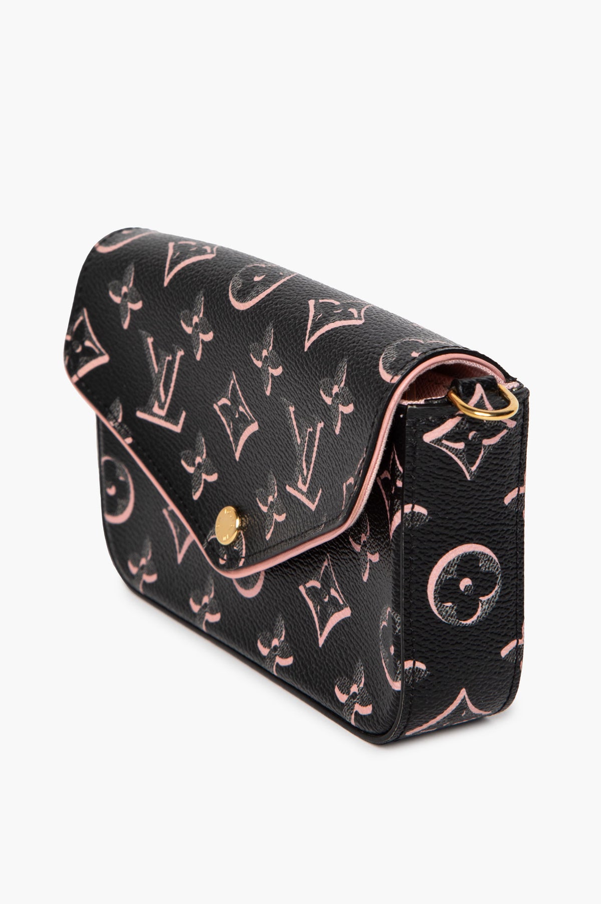 Louis Vuitton Black Monogram Fall For You Félicie Strap & Go Bag