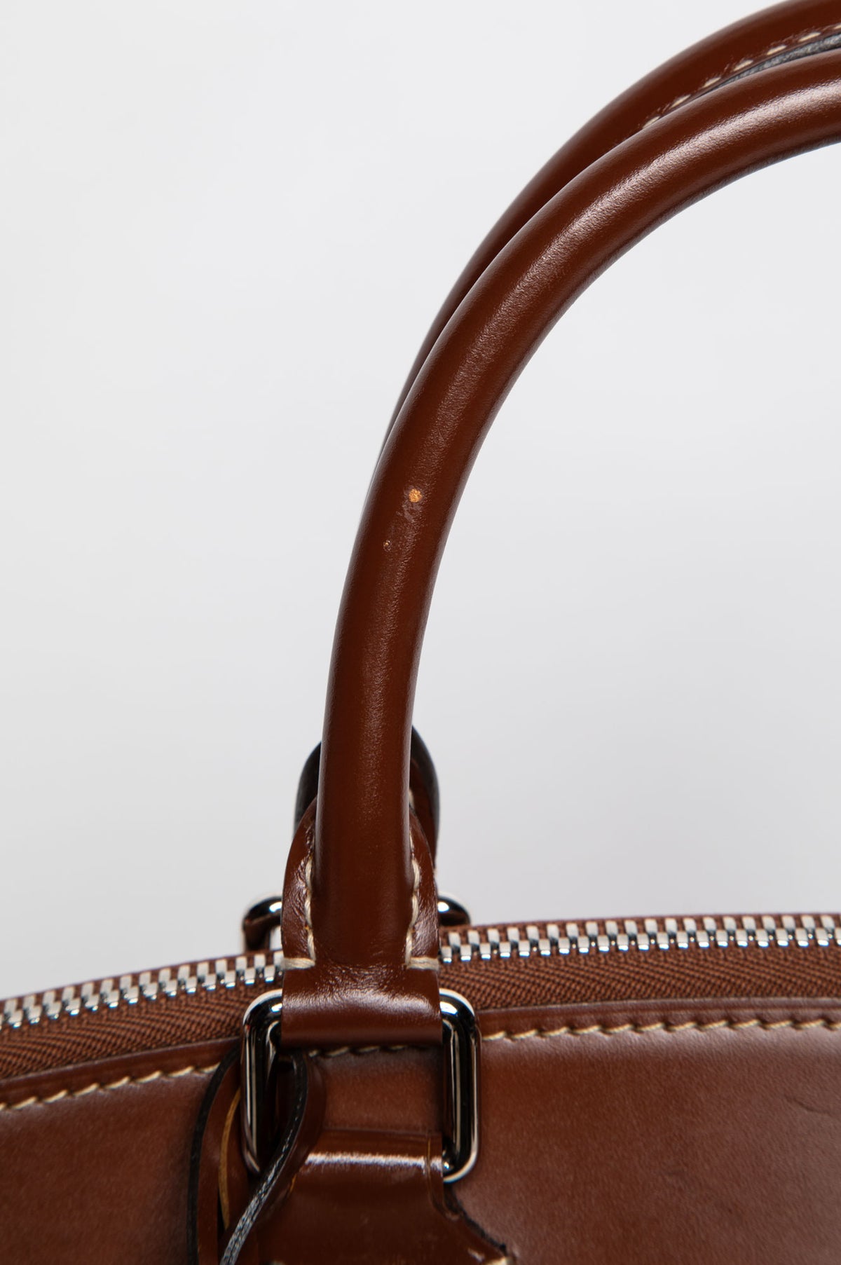 Louis Vuitton Brown Suhali Lockit MM Bag