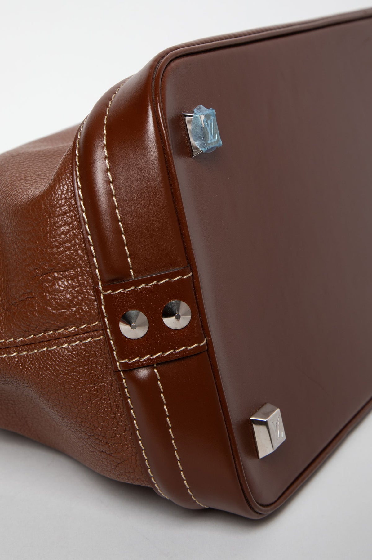 Louis Vuitton Brown Suhali Lockit MM Bag