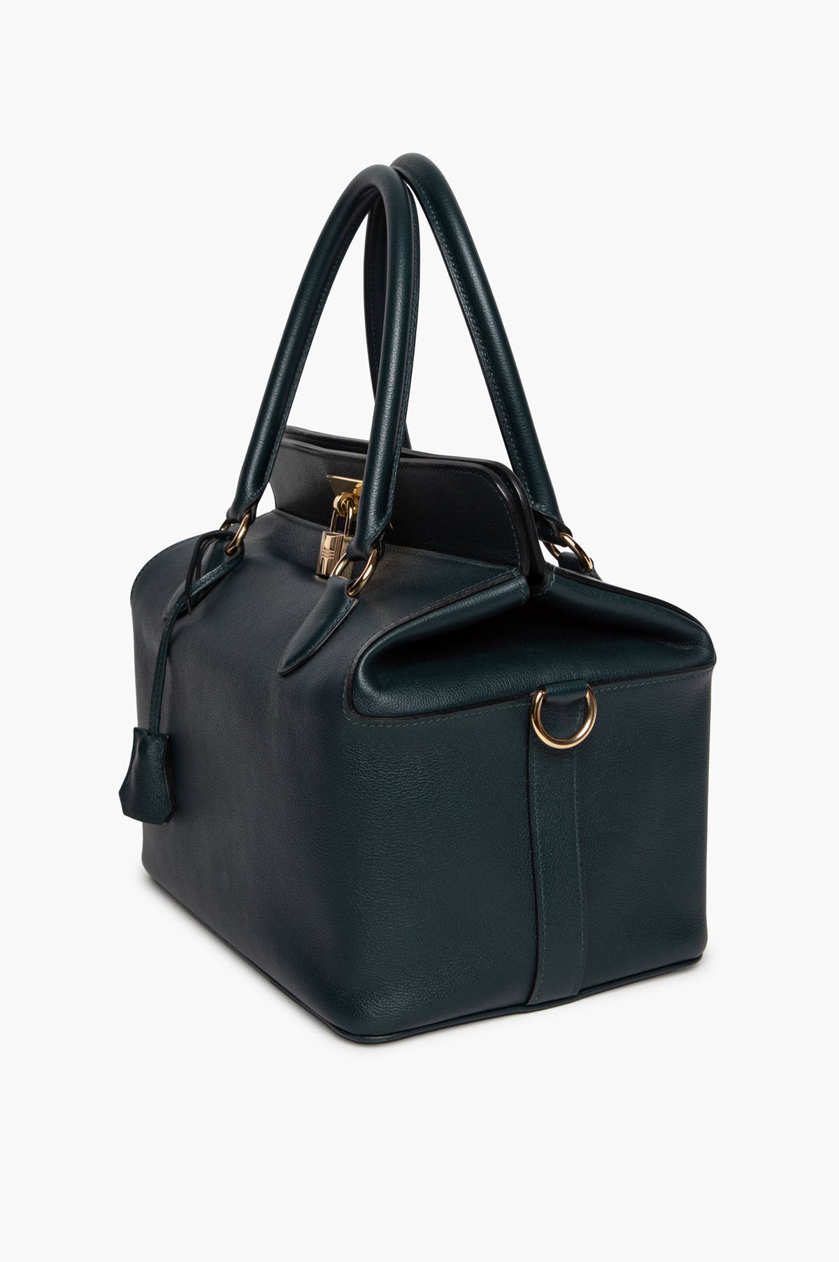 Hermès Vert Rousseau Toolbox 26 GHW