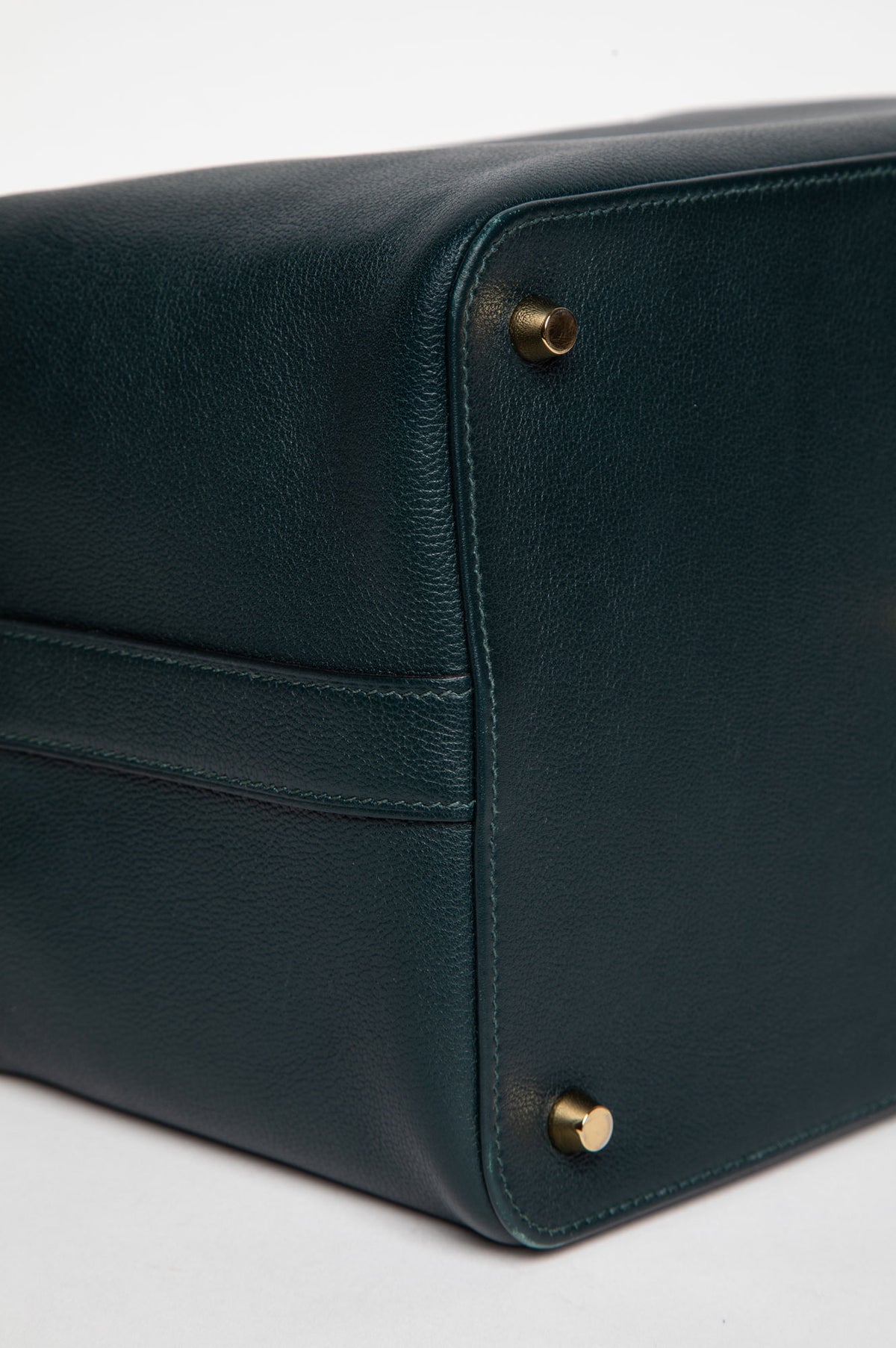 Hermès Vert Rousseau Toolbox 26 GHW