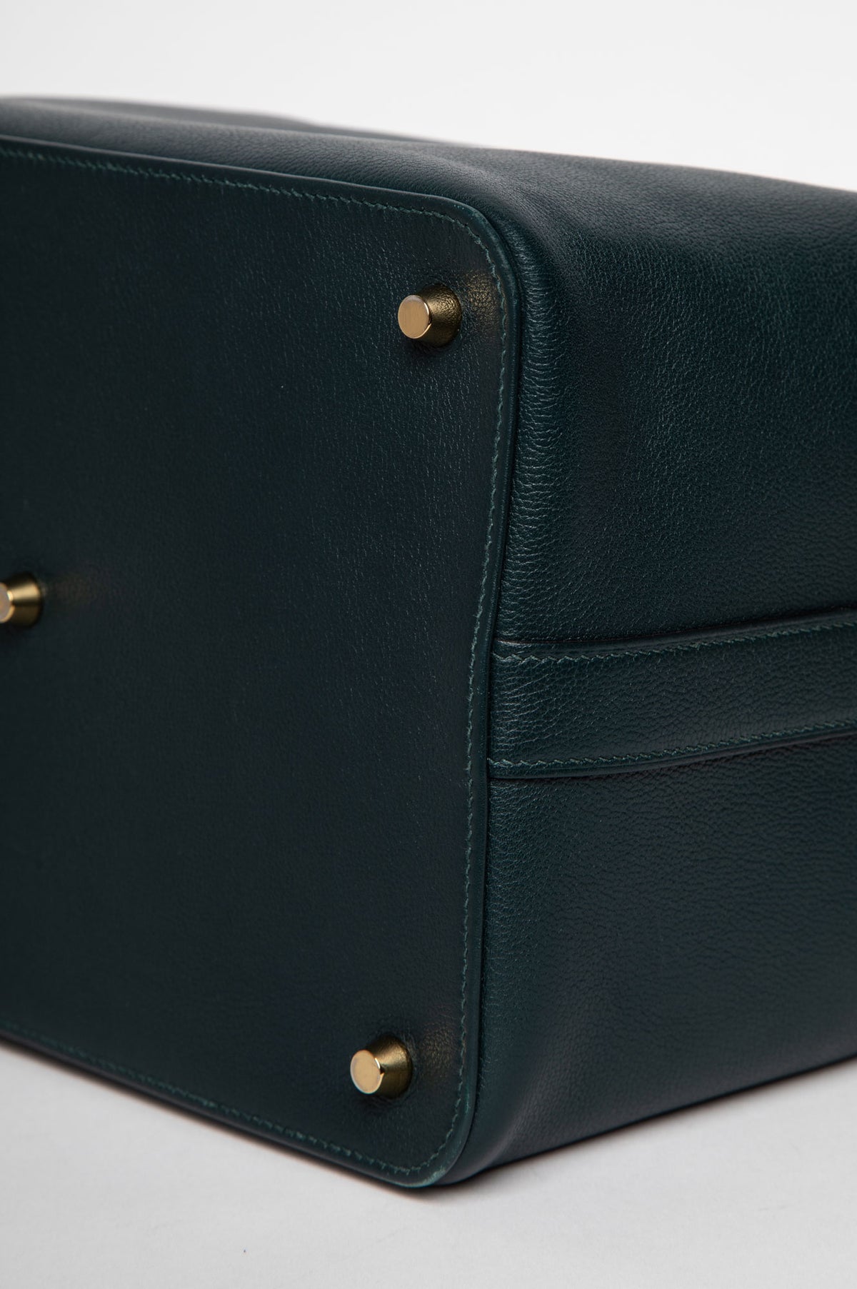 Hermès Vert Rousseau Toolbox 26 GHW