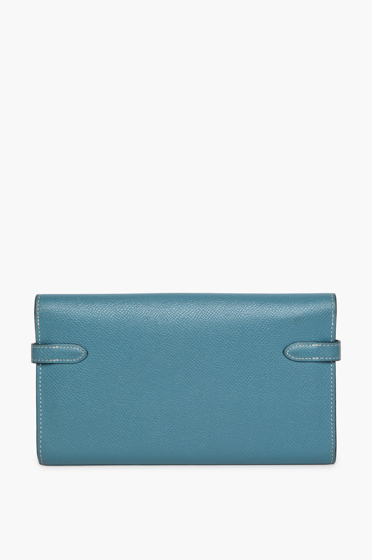 Hermès Blue Jean Epsom Leather Kelly Wallet