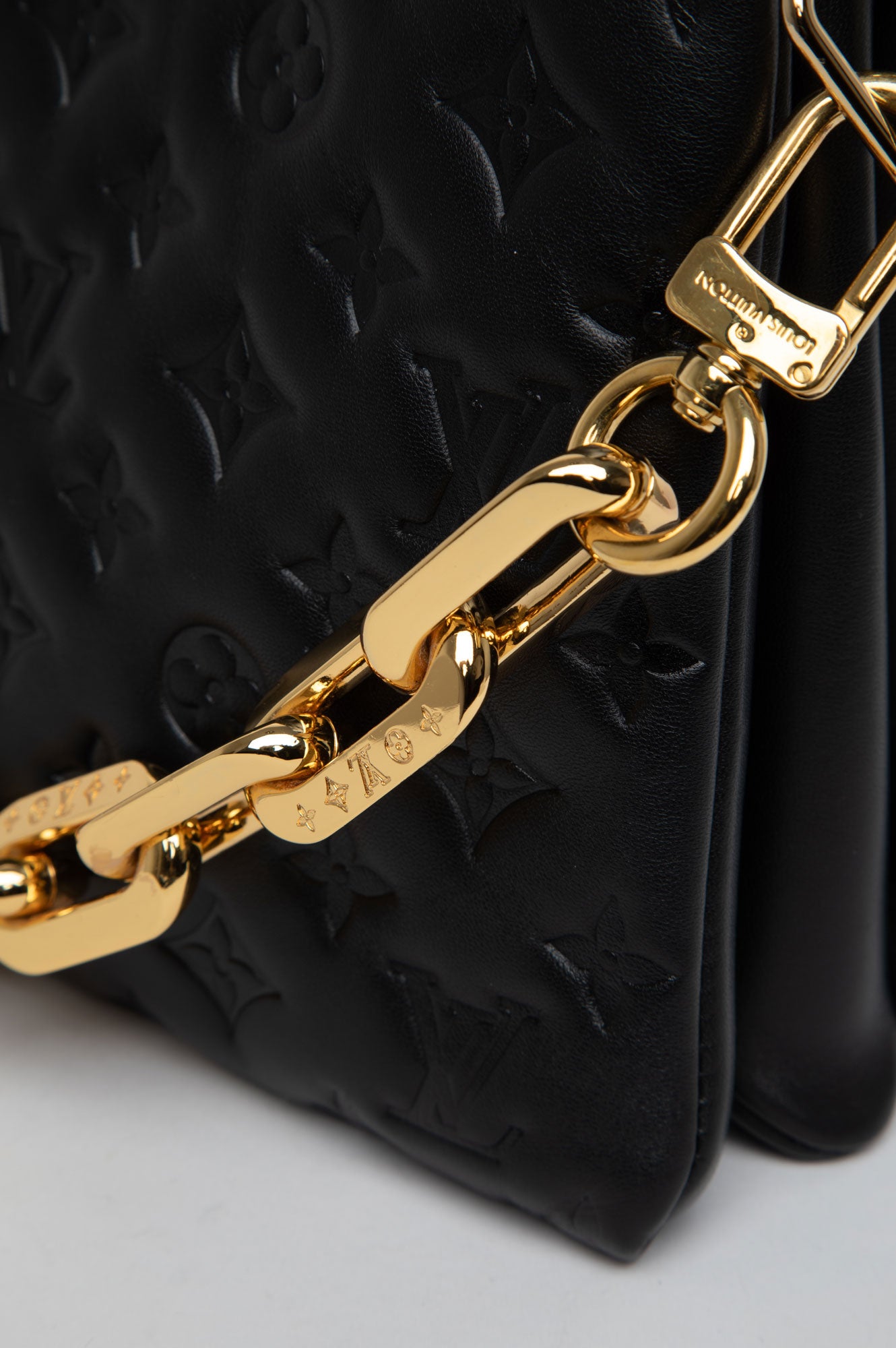 Louis Vuitton Black Coussin MM Bag