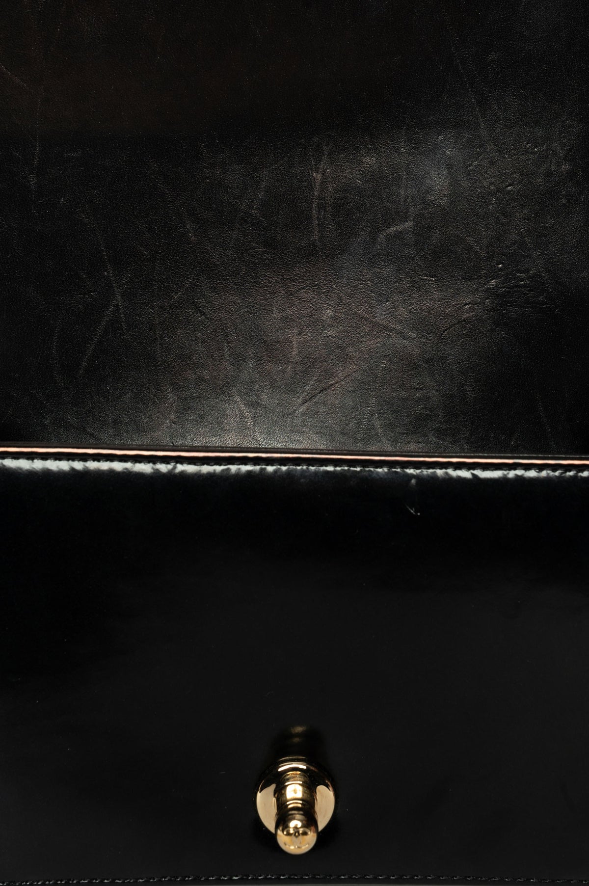 Chanel Small Boy Bag Pearlescent Black Patent Leather GHW