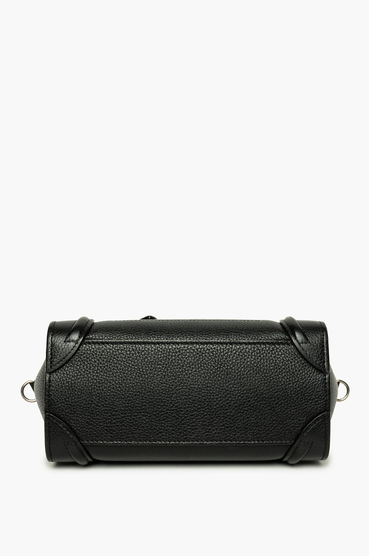 Celine Black Nano Luggage Bag With Strap