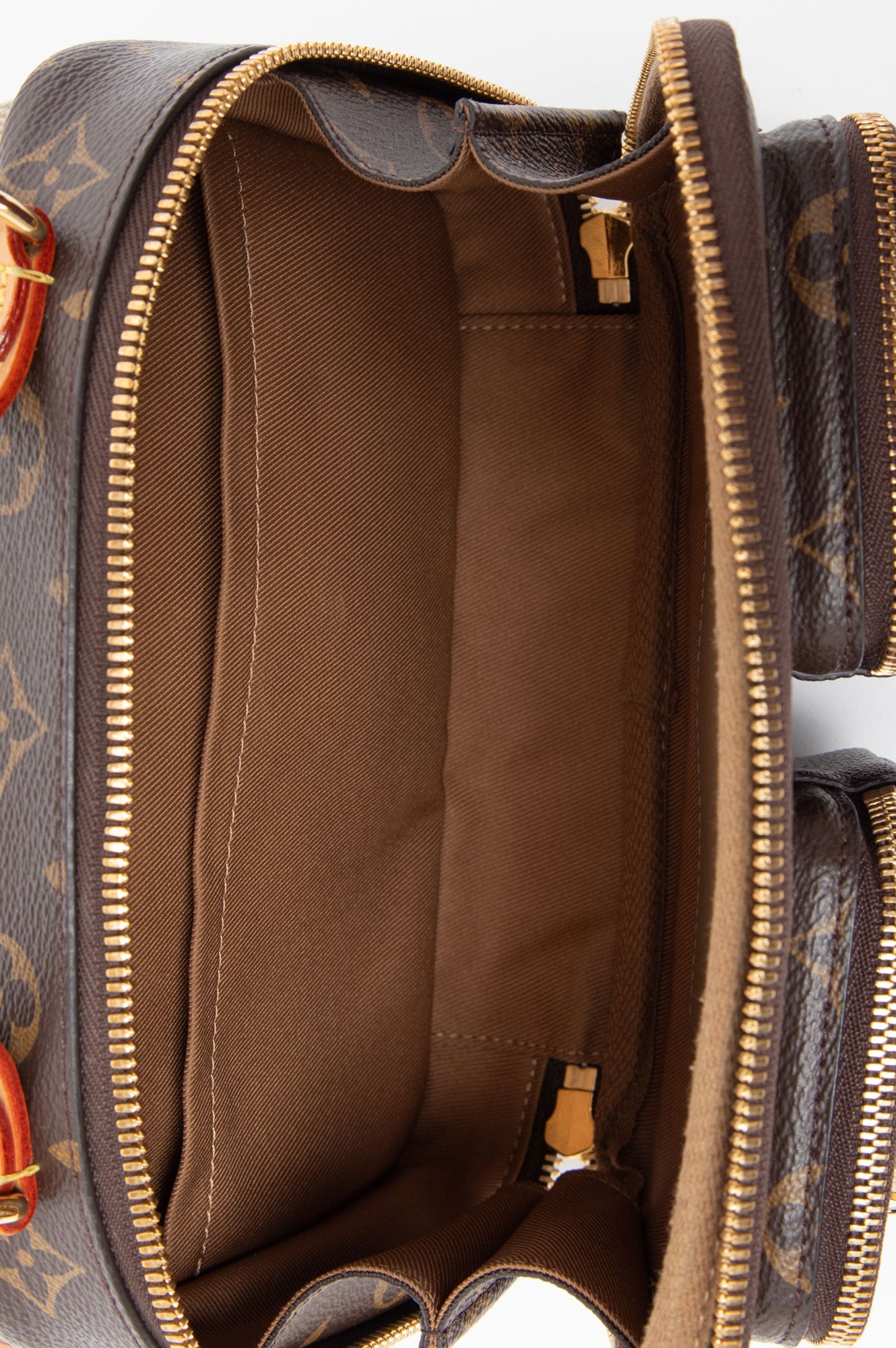 Louis Vuitton Brown Monogram Utility Bag