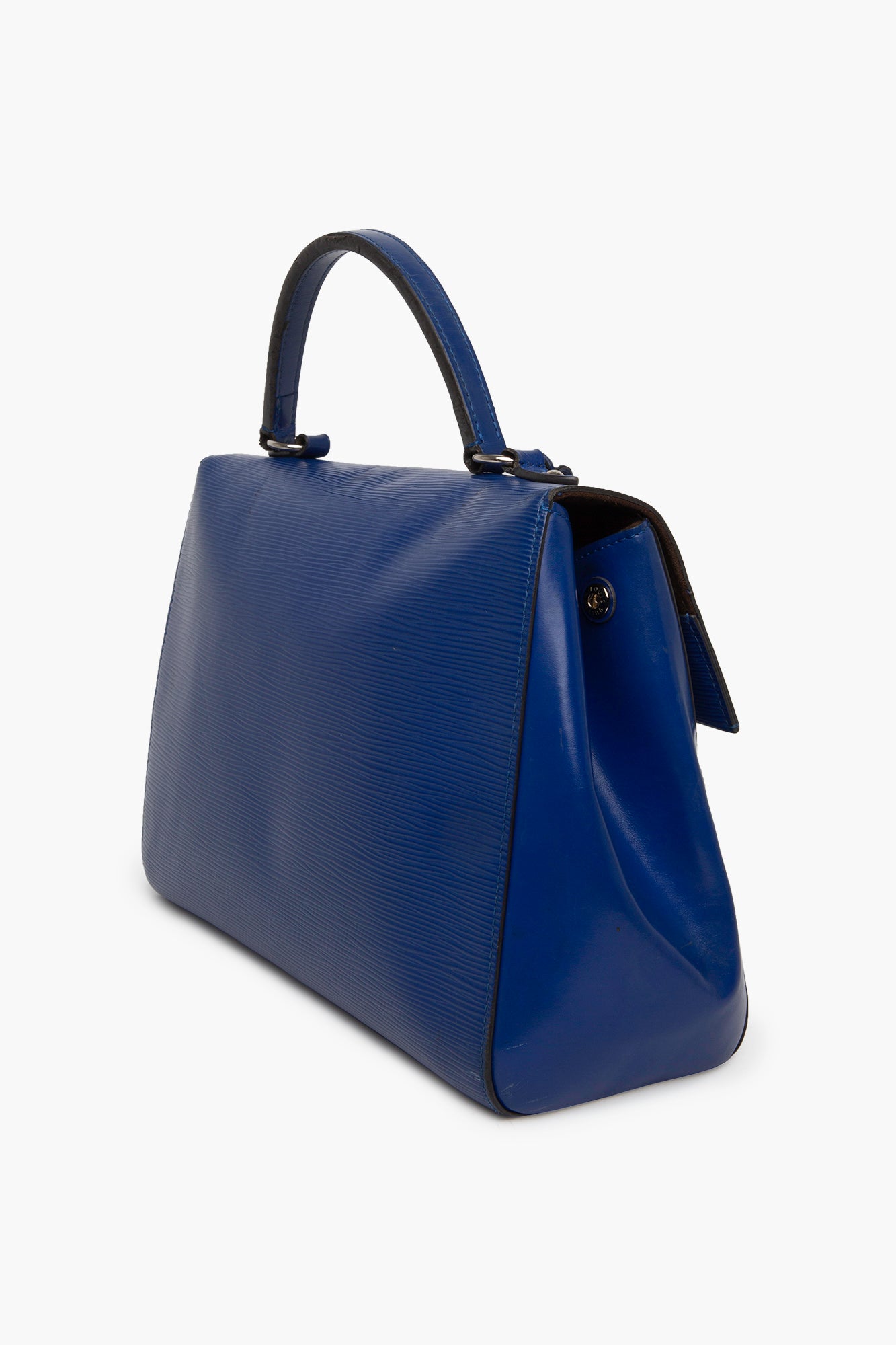 Louis Vuitton Blueberry Epi Leather Cluny MM Bag