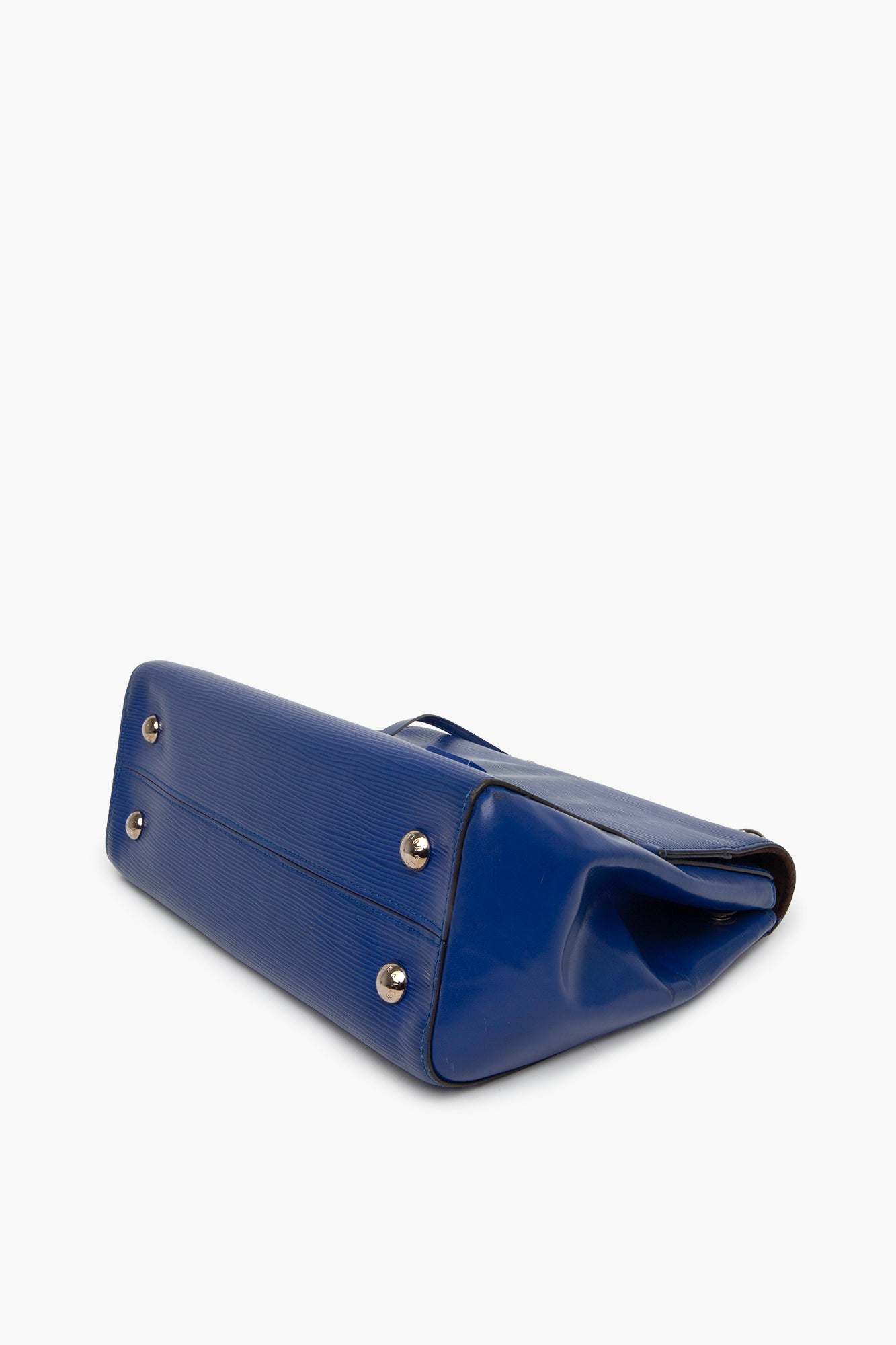 Louis Vuitton Blueberry Epi Leather Cluny MM Bag
