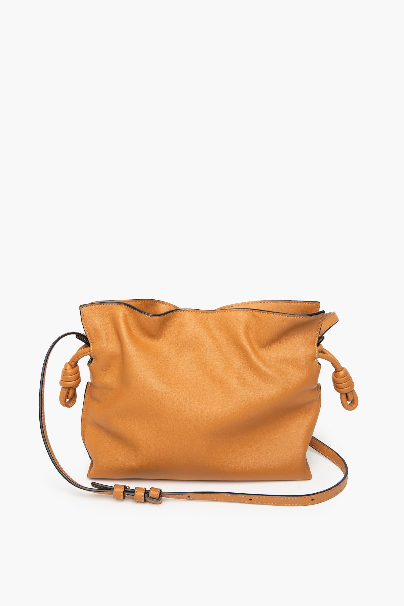 Loewe Tan Nappa Calfskin Mini Flamenco Bag