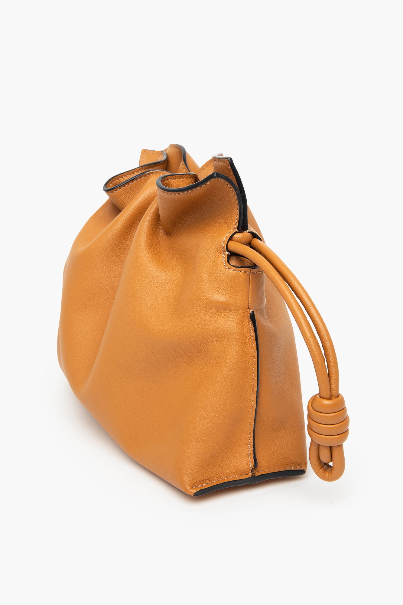 Loewe Tan Nappa Calfskin Mini Flamenco Bag