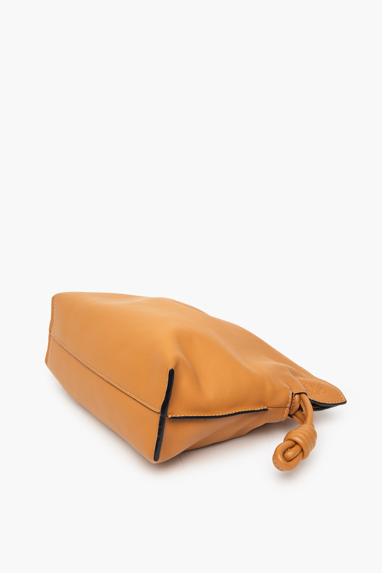 Loewe Tan Nappa Calfskin Mini Flamenco Bag