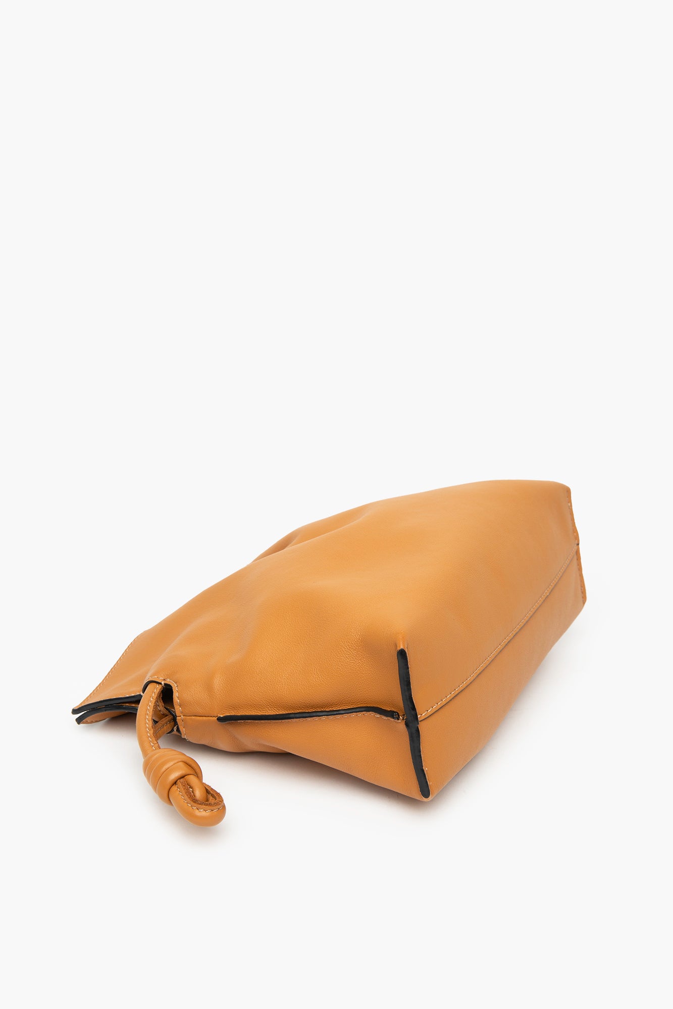 Loewe Tan Nappa Calfskin Mini Flamenco Bag