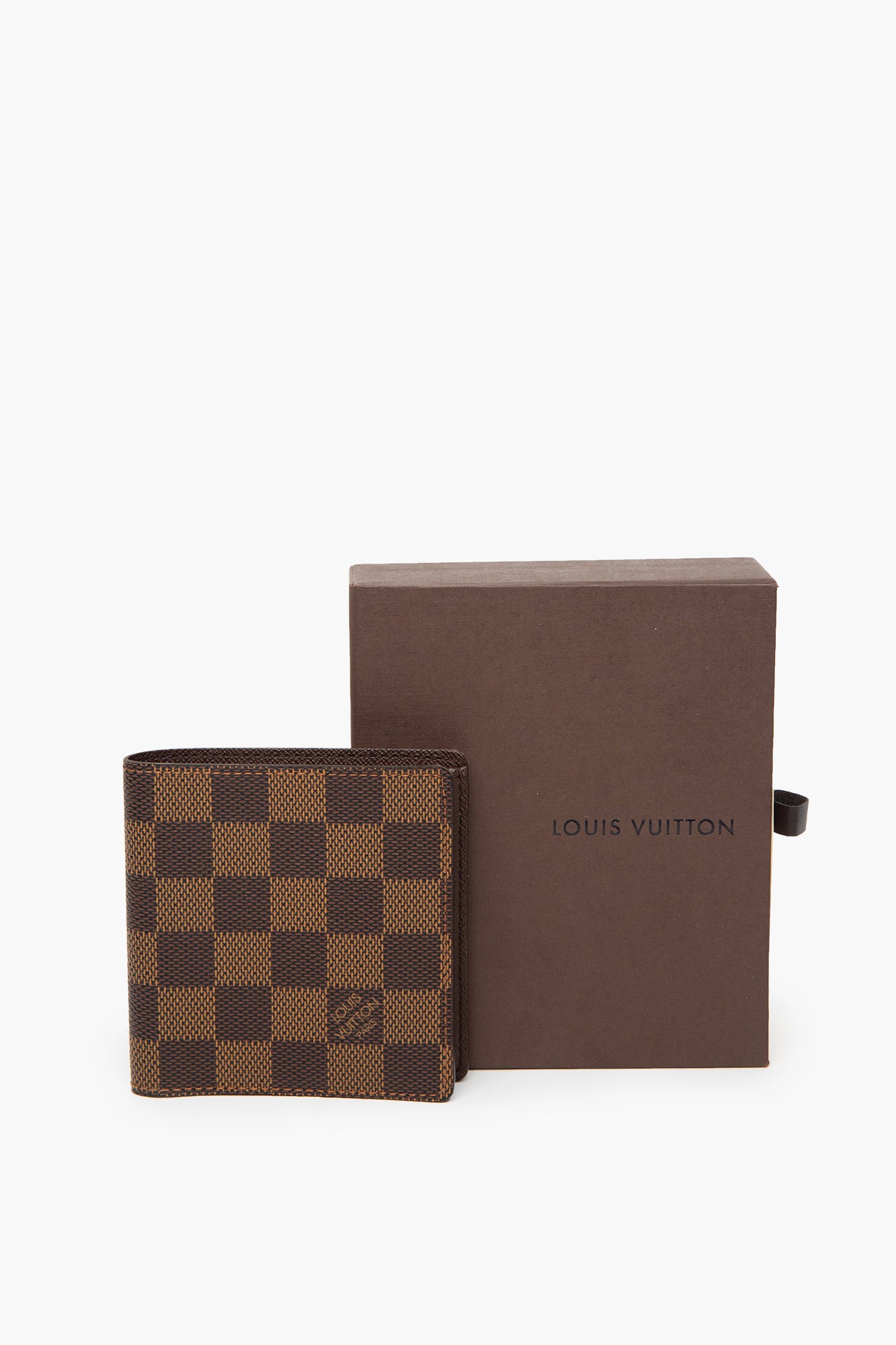 Louis Vuitton Damier Ebene Marco Bifold Wallet