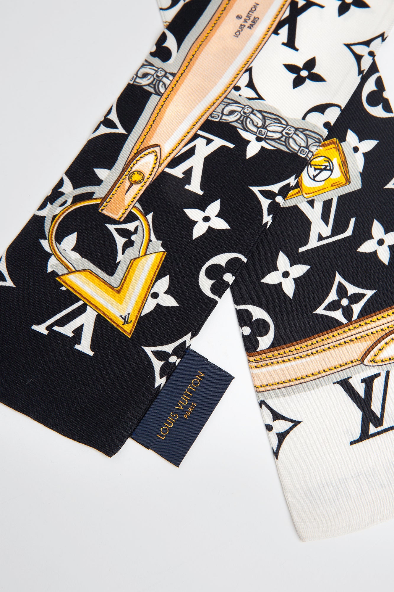 Louis Vuitton Black Monogram Confidential Bandeau Twilly