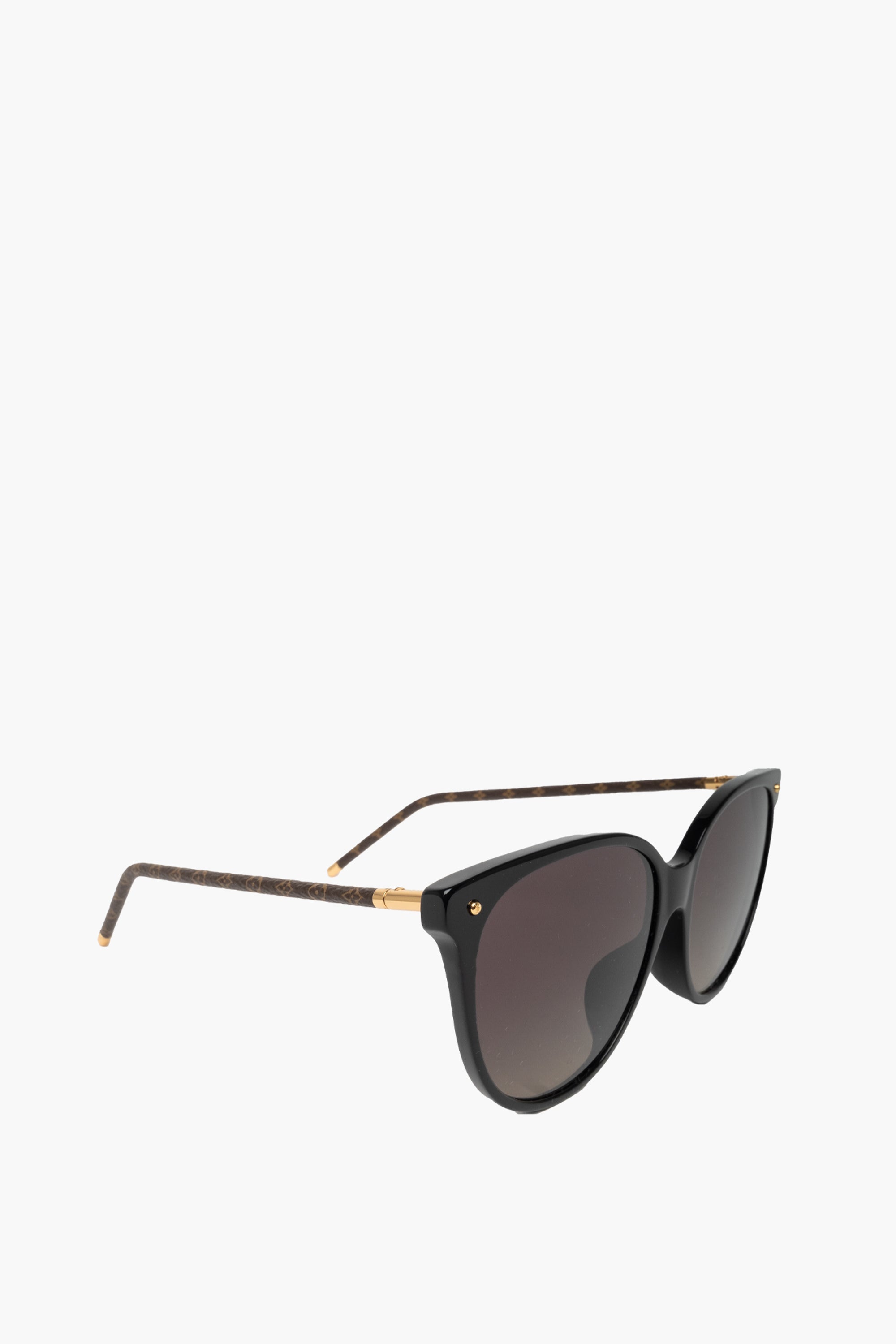 Louis Vuitton Black First Round Sunglasses