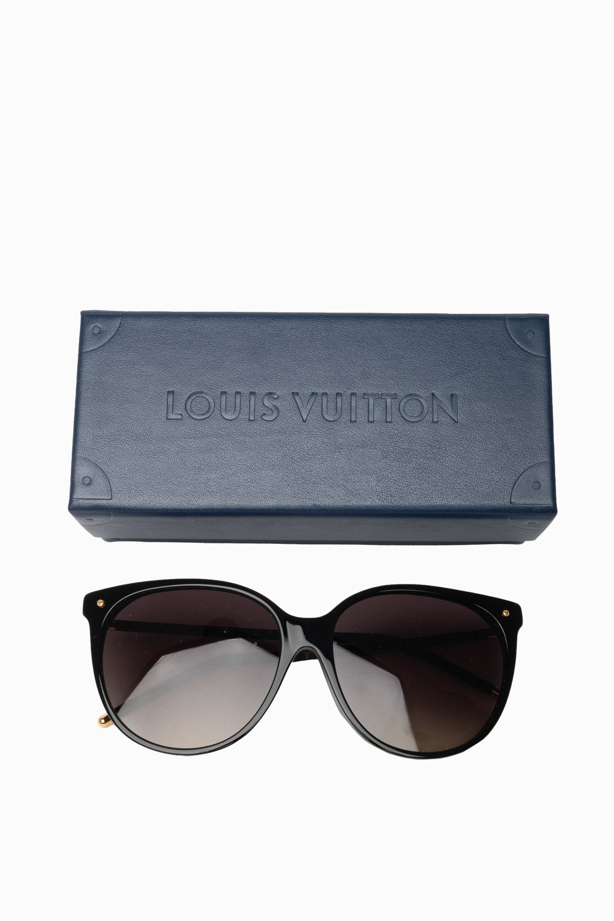 Louis Vuitton Black First Round Sunglasses
