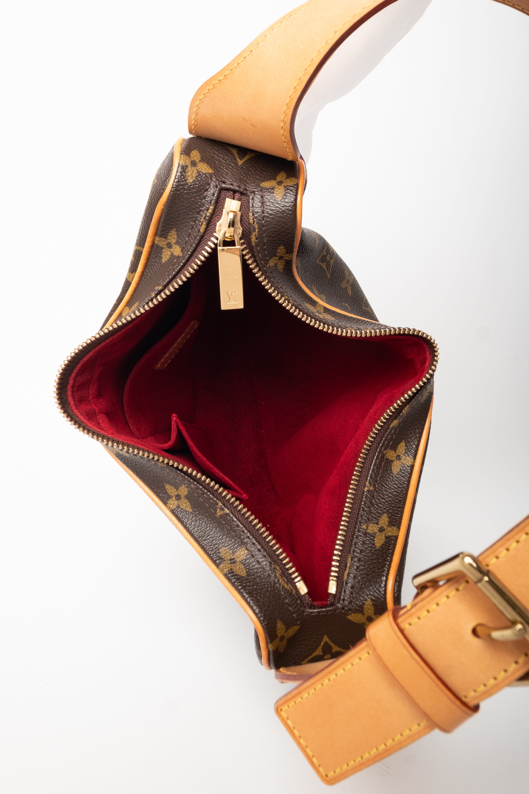 Louis Vuitton Brown Monogram Croissant Bag MM