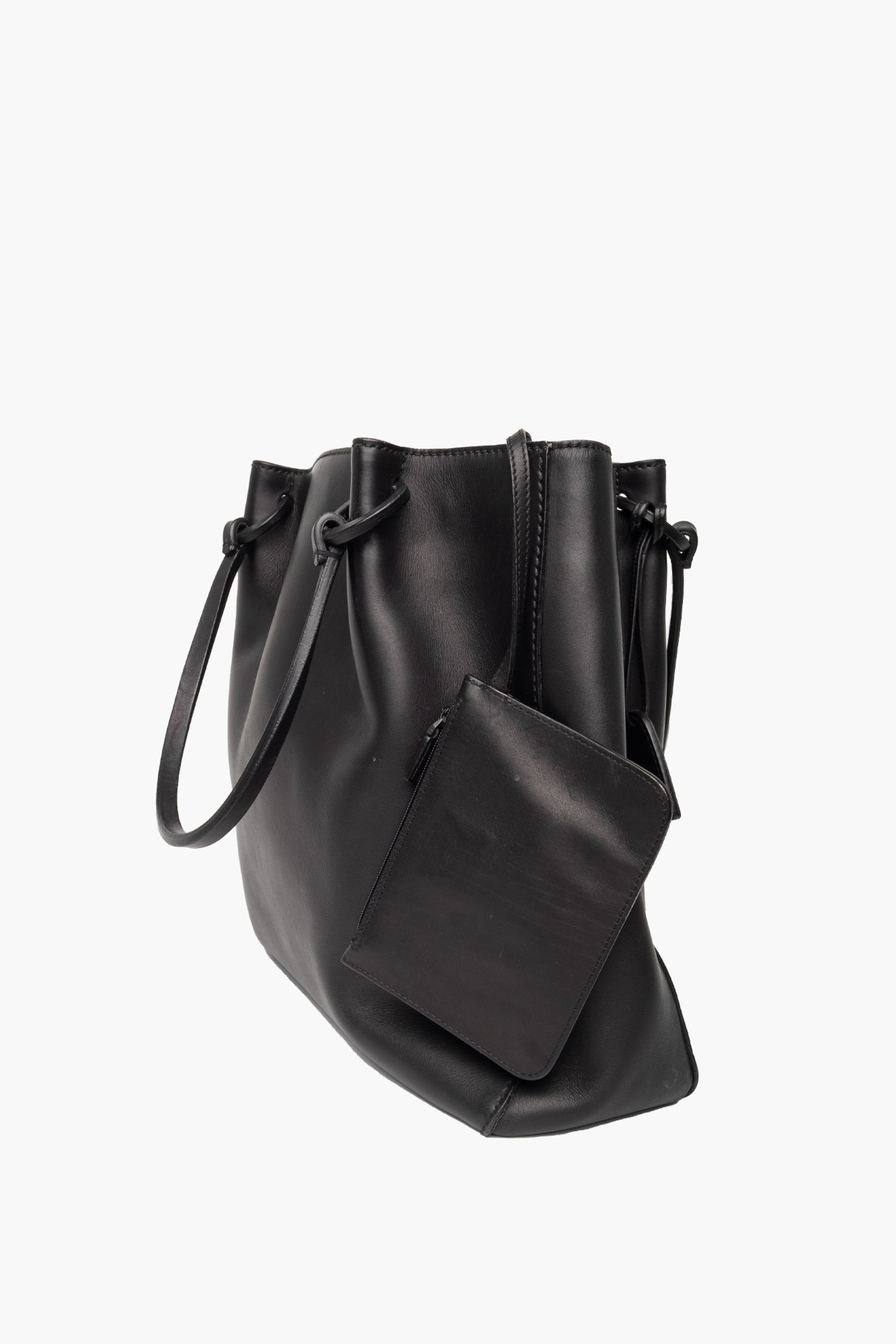 Gucci Black Leather Tote