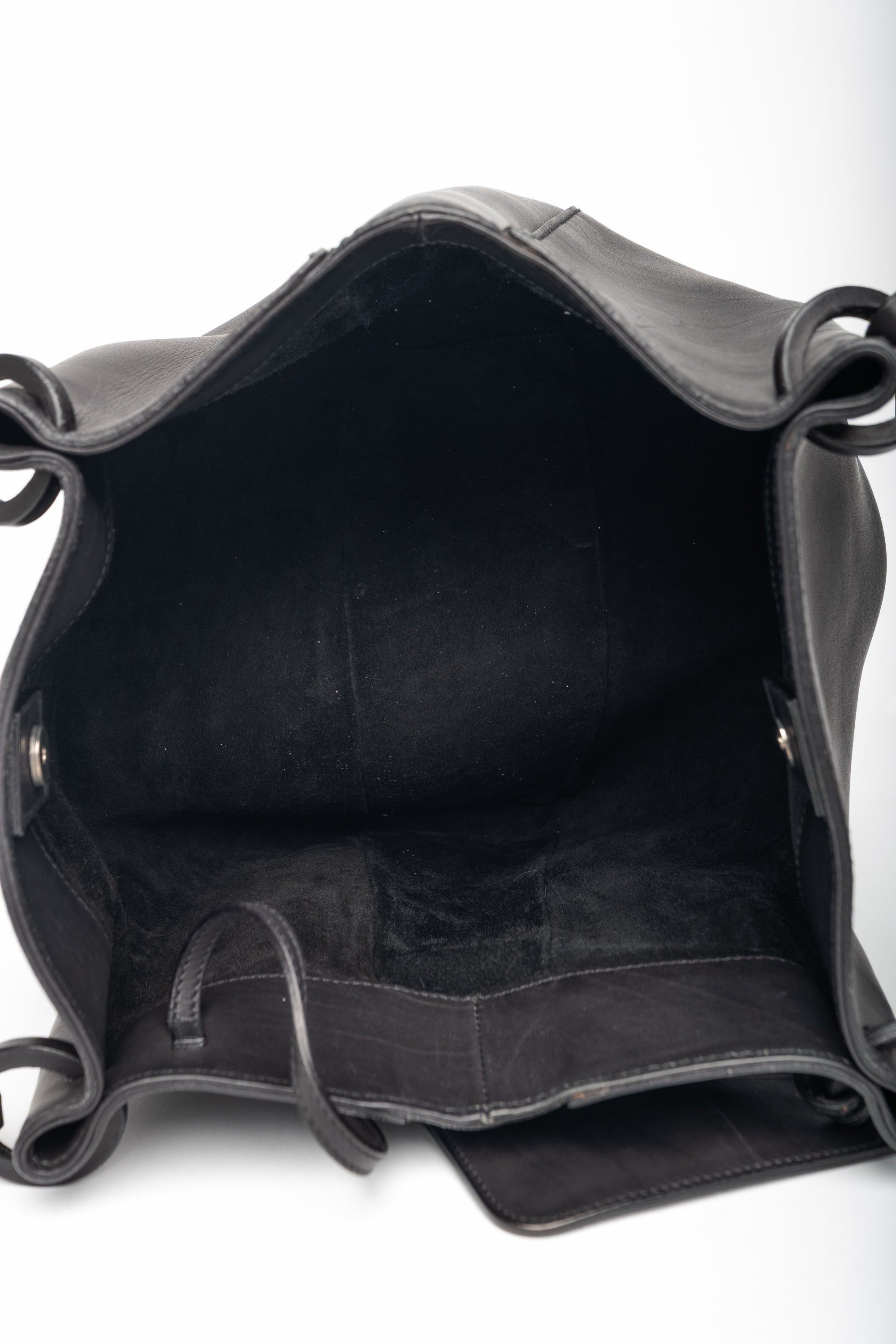 Gucci Black Leather Tote