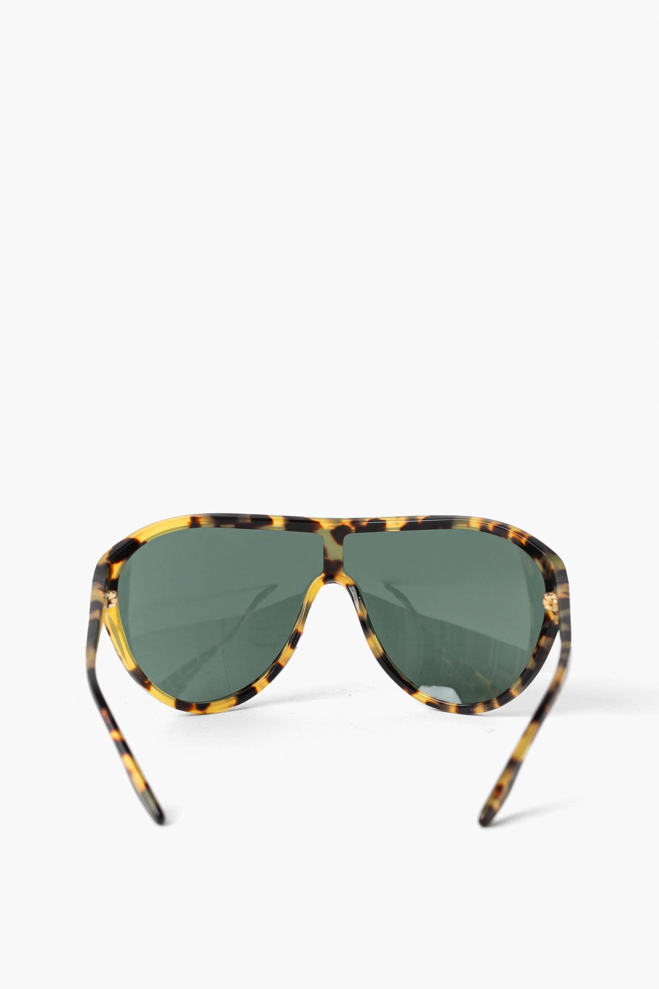Prada Brown Wraparound Sunglasses
