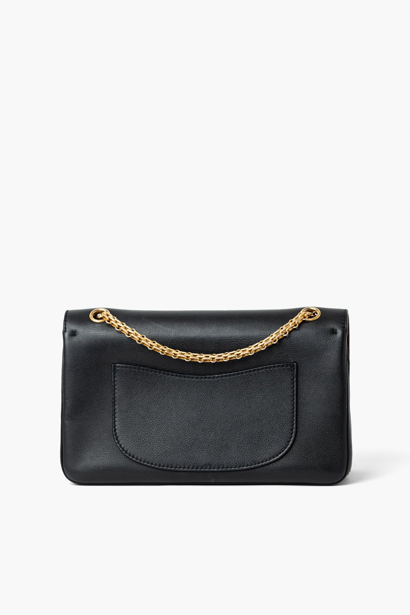 Chanel Black Medallion 2.55 Reissue Double Flap Medium Bag