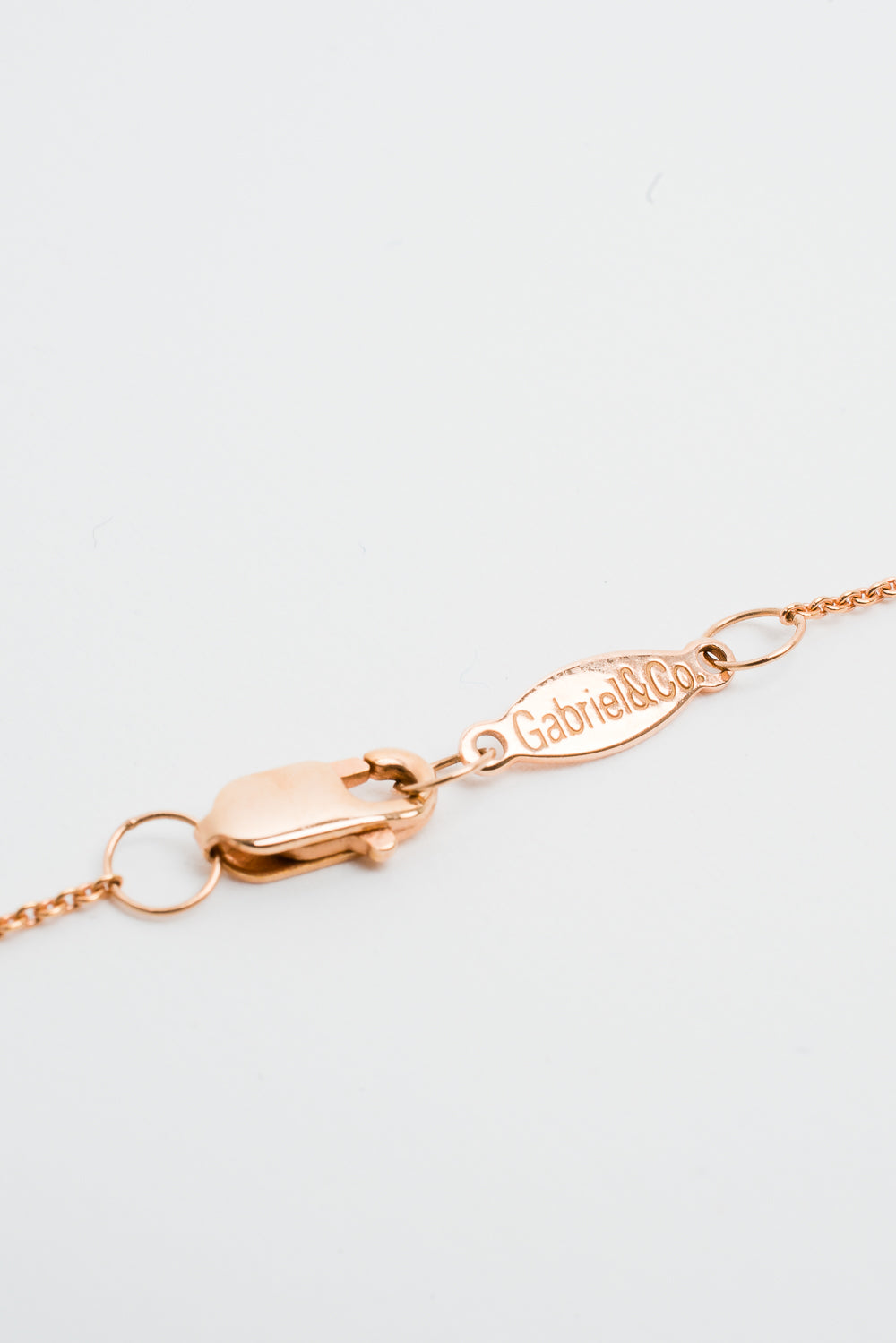 Diamond Rose Gold Necklace
