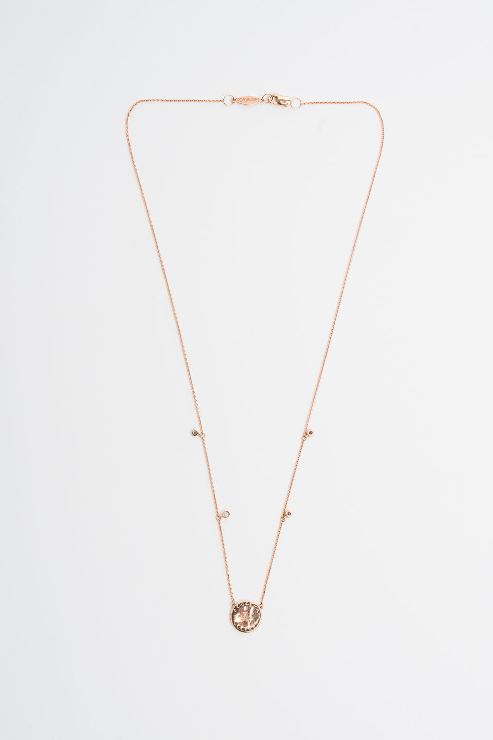 Diamond Rose Gold Necklace