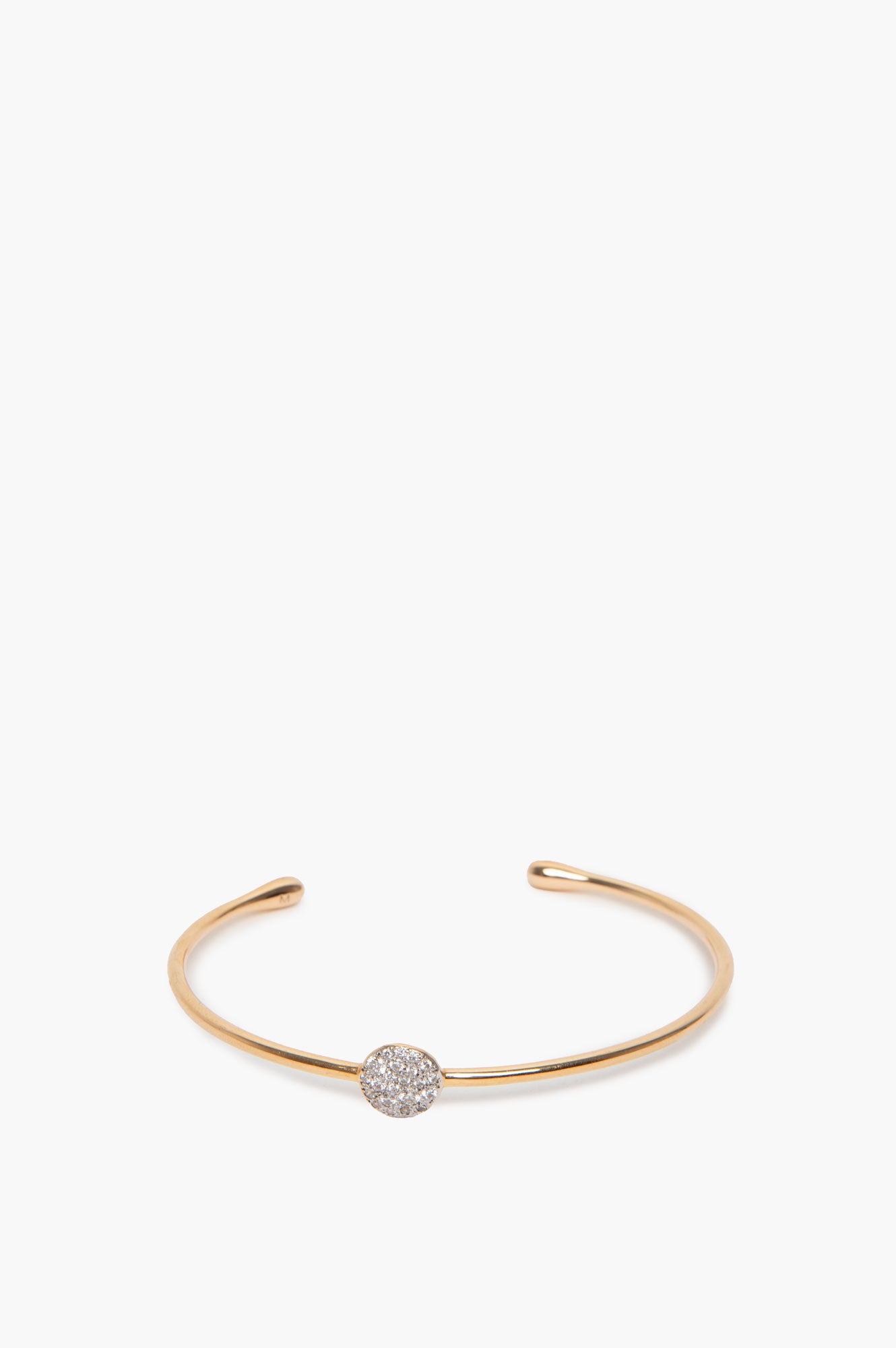 Pomellato 18k Gold Pave Diamond Sabbia Bracelet