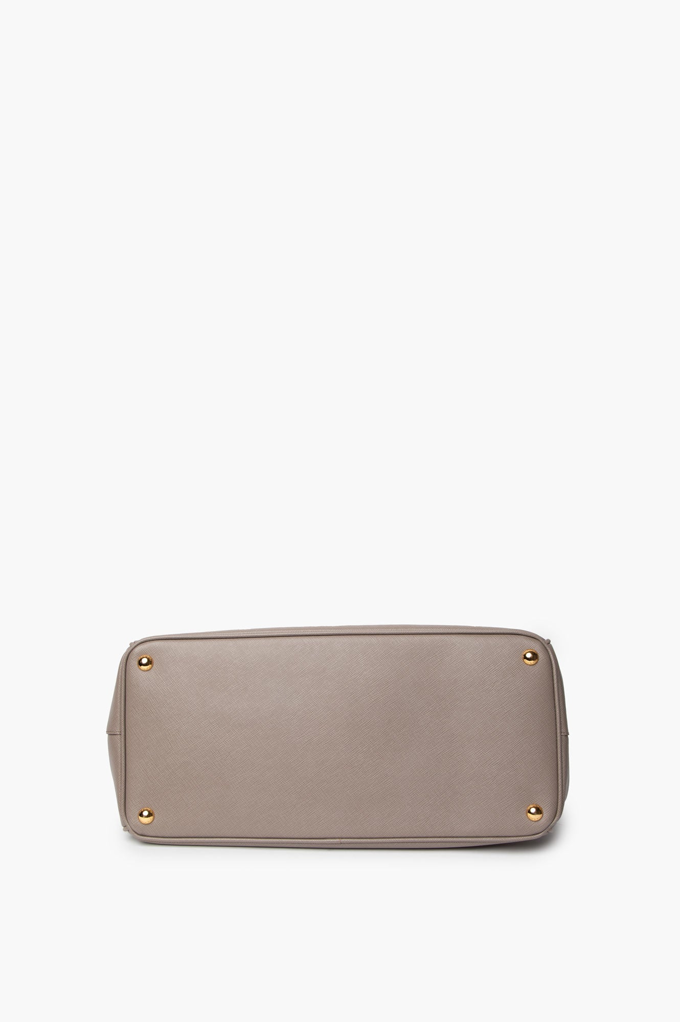 Prada Grey Saffiano Gardeners Tote Bag