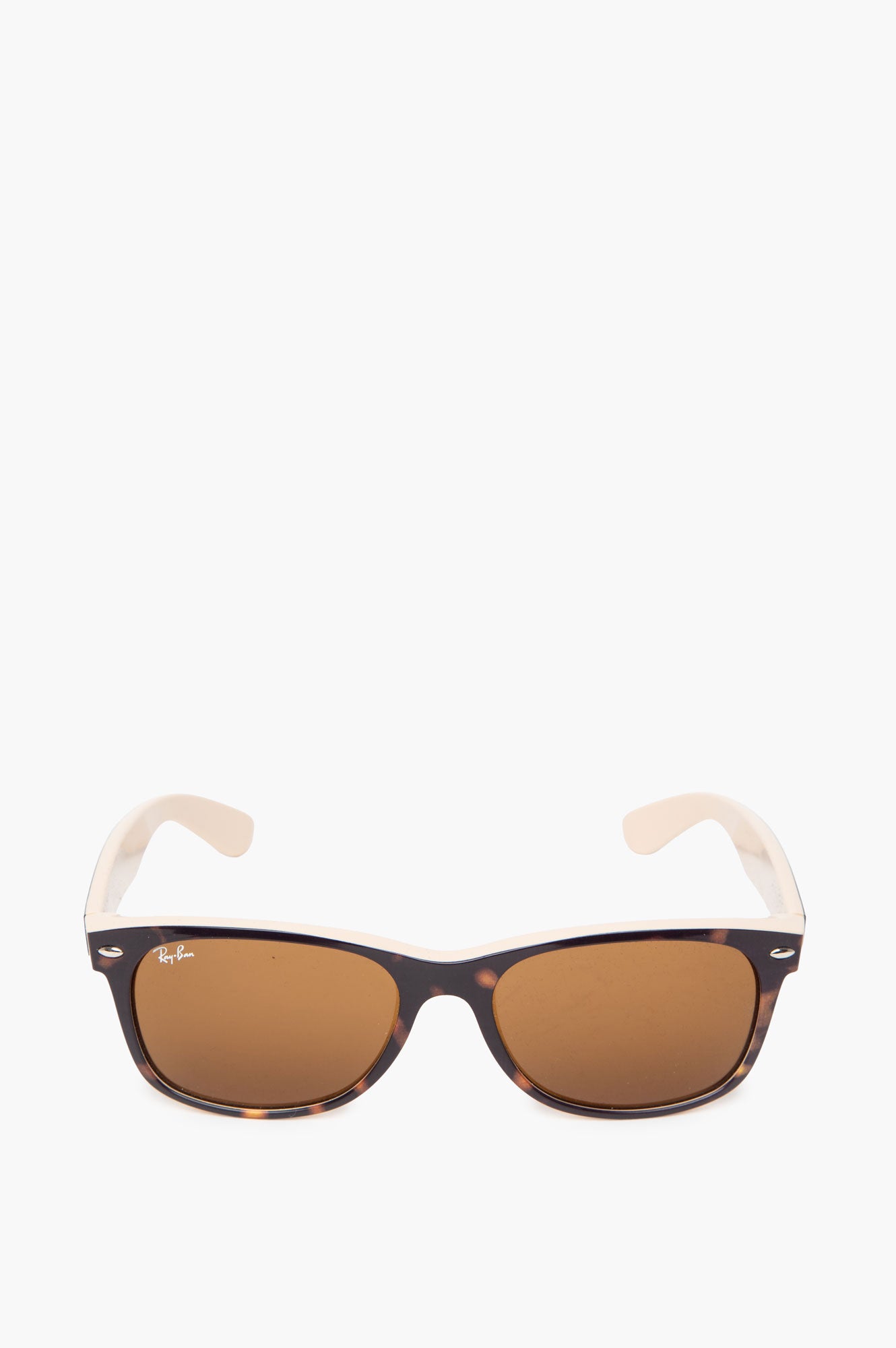 Ray-Ban Havana/Beige New Wayfarer RB2132 Sunglasses