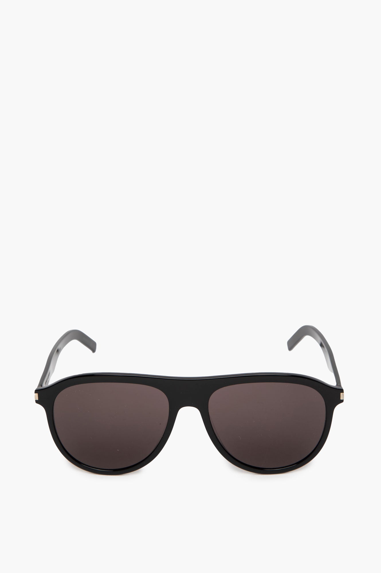 Saint Laurent Black Aviator Sunglasses