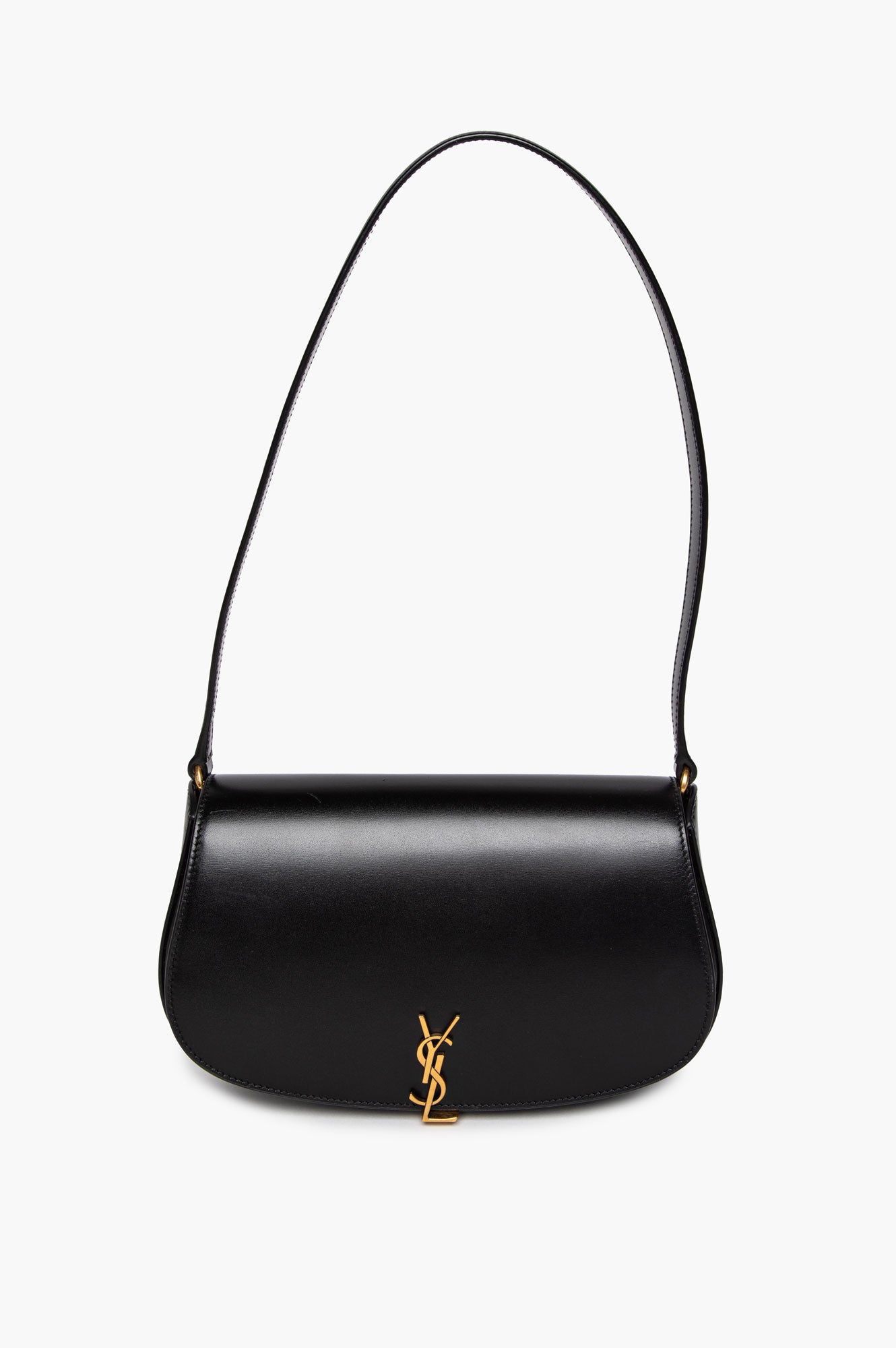 Saint Laurent Black Calfskin Voltaire Mini Shoulder Bag