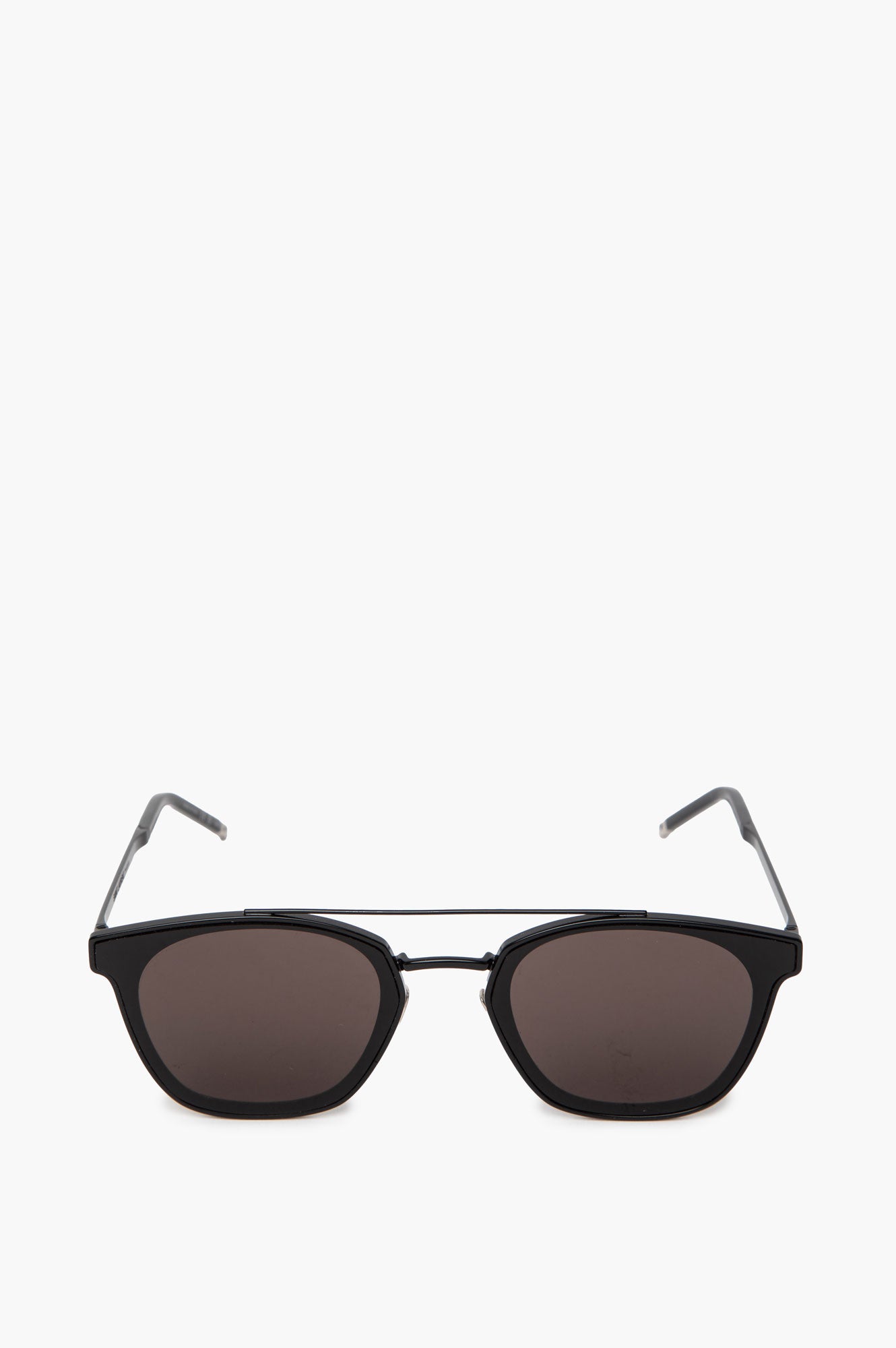 Saint Laurent Classic SL 28 Black Metal Aviator Sunglasses
