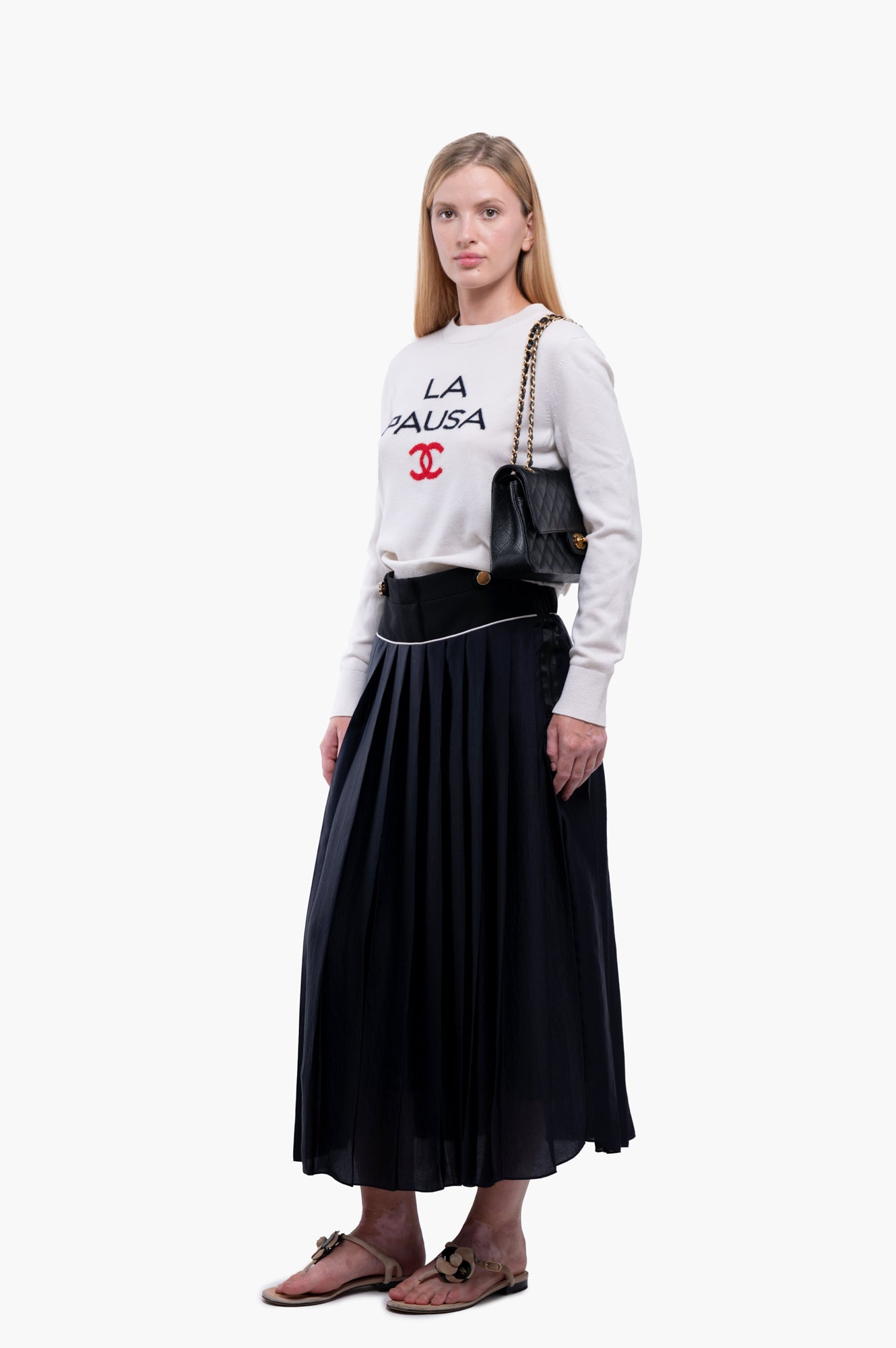 Chanel 2019 La Pausa Cruise Collection Pullover Size M/38
