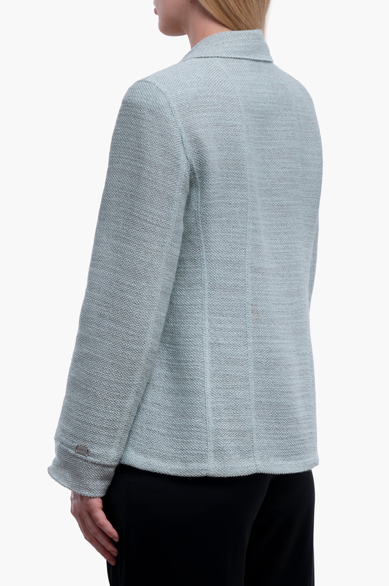 Chanel 2000 Green Linen Blazer Size 40