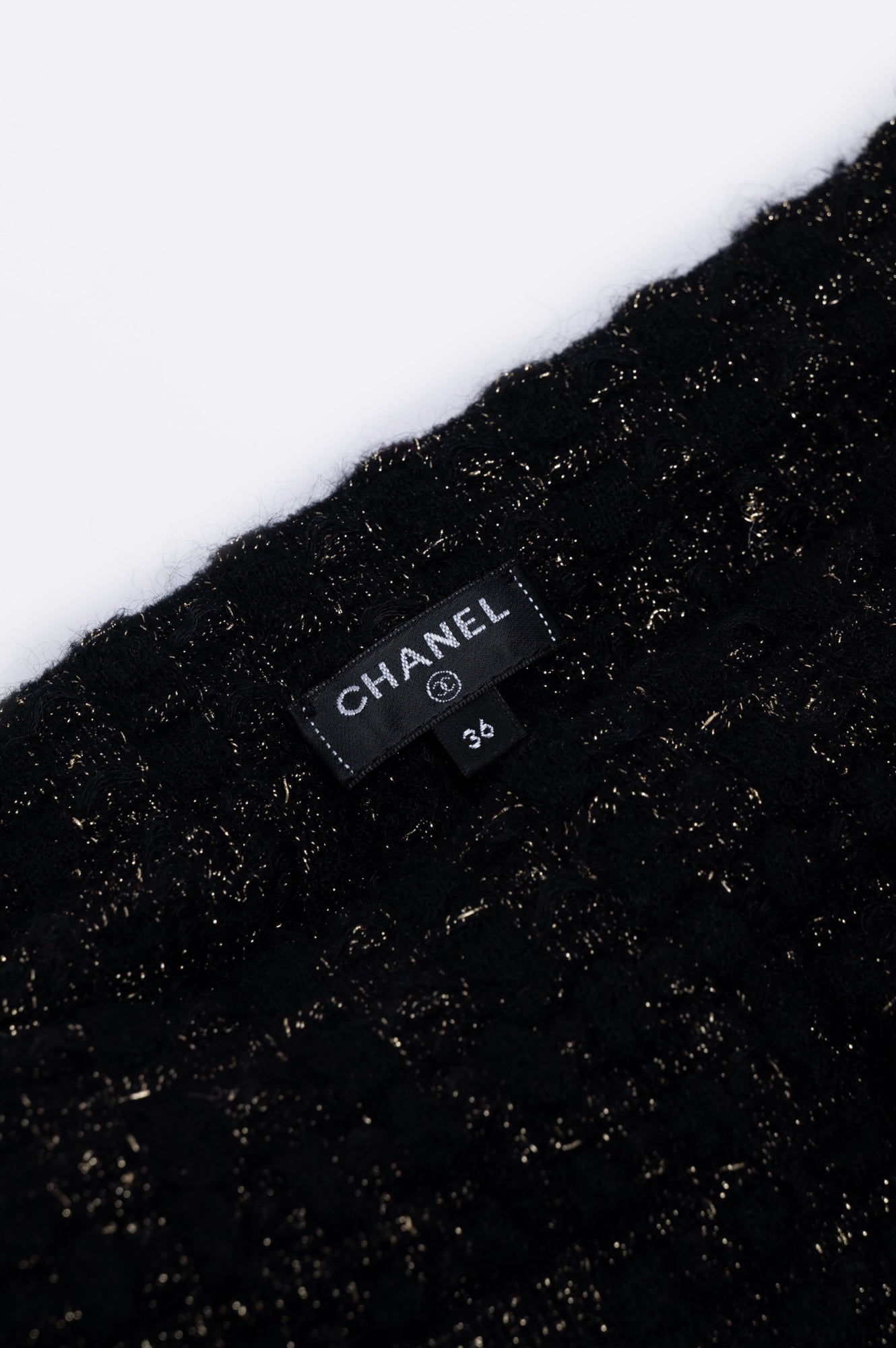 Chanel Black Mid-Length Skirt Size 36