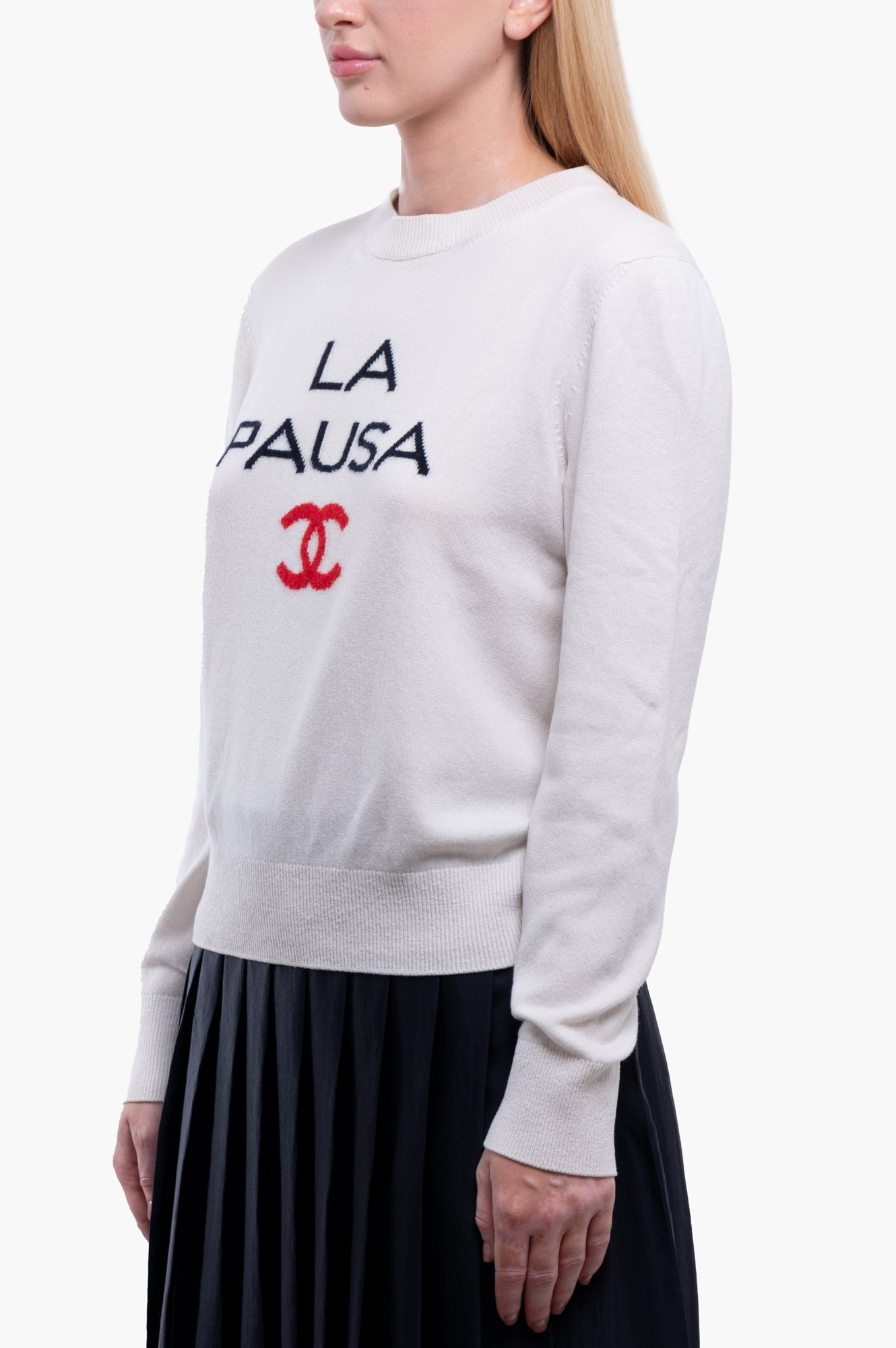 Chanel 2019 La Pausa Cruise Collection Pullover Size M/38